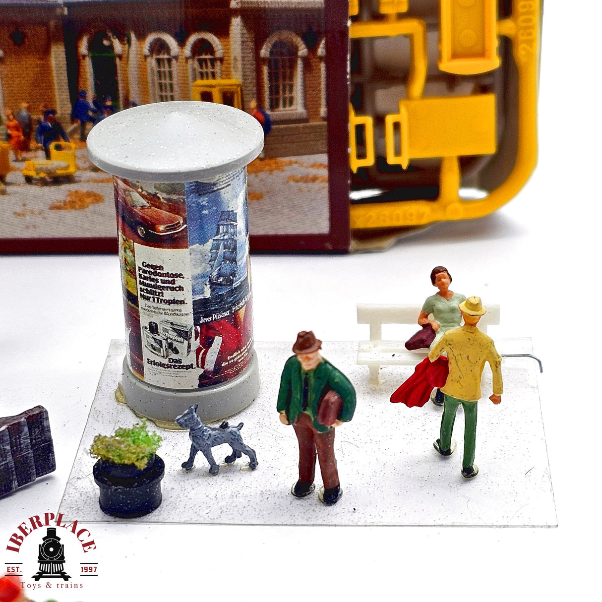 ♻️ 2da mano - Vollmer 5131 Figuras para edificio de correos H0 escala 1:87 E13