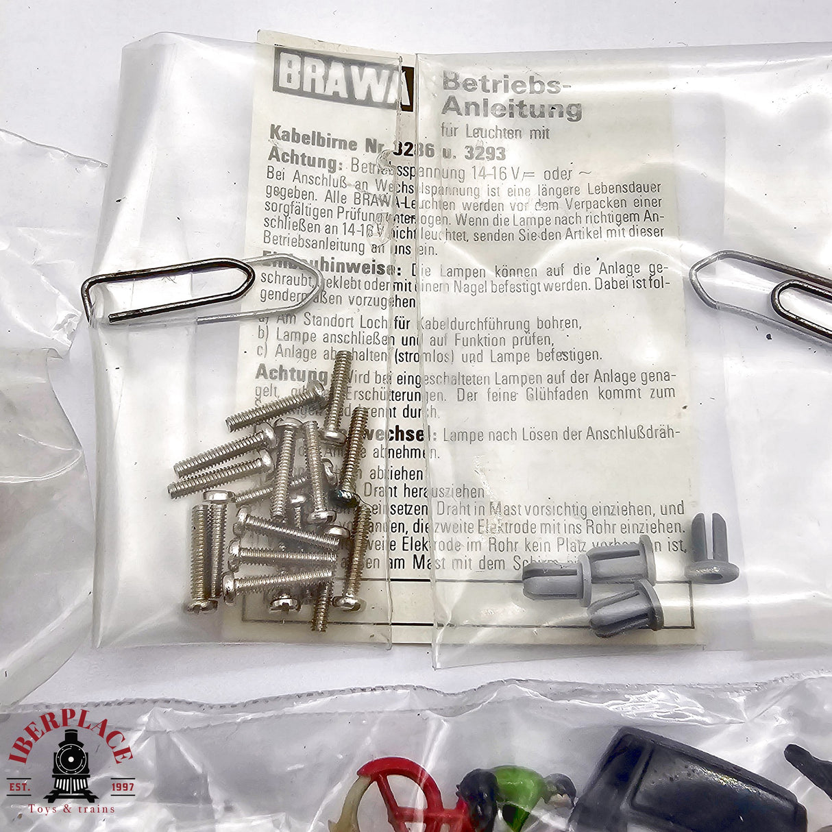 ♻️ 2da mano - Figuras farolas postes de luz H0 escala 1:87 E13