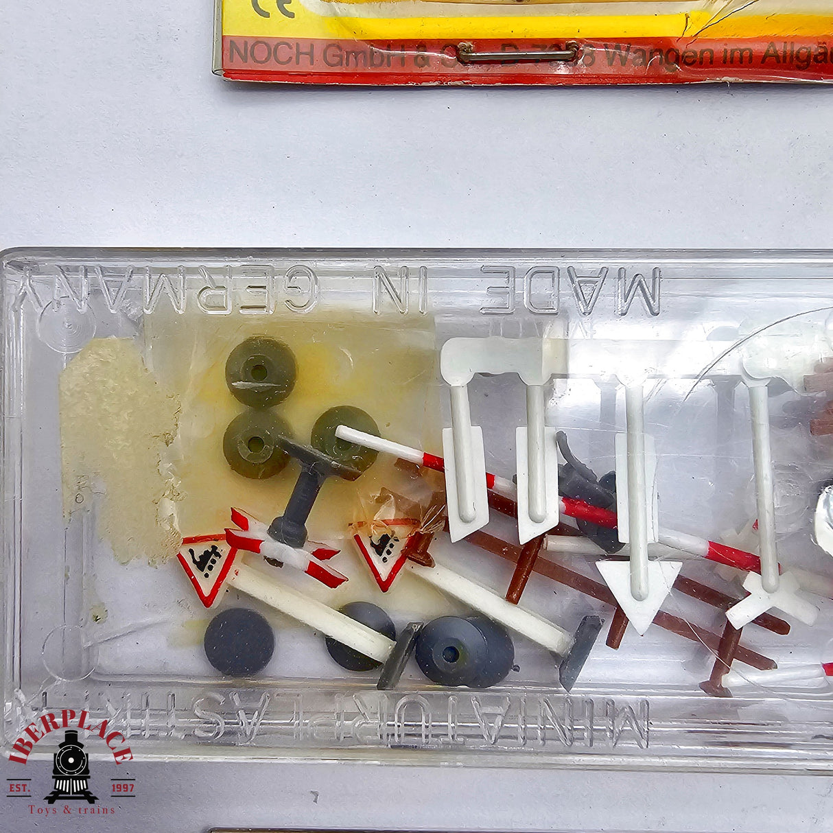 ♻️ 2da mano - Noch cabina telefonica figuras barreras paso a nivel etc H0 escala 1:87 E13