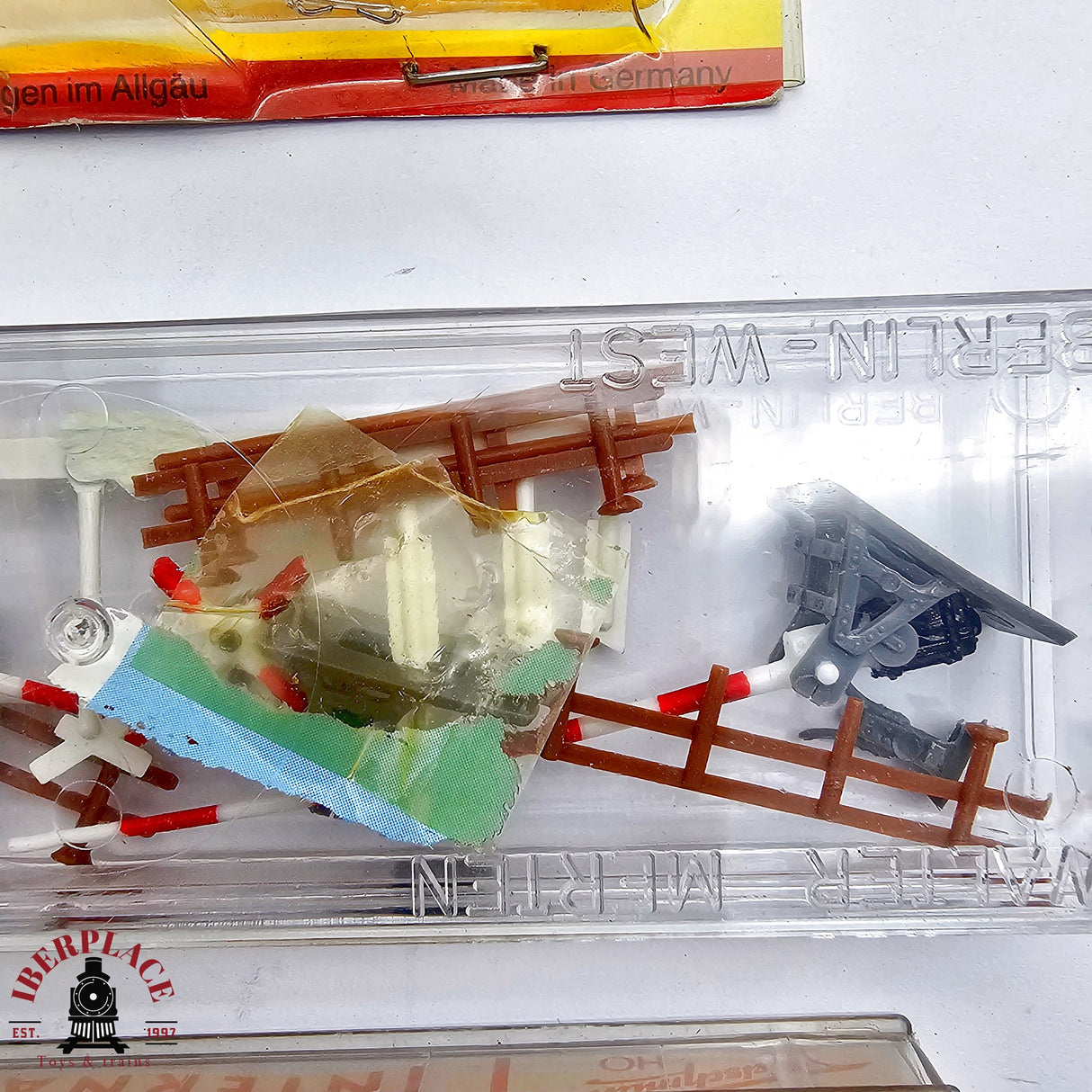 ♻️ 2da mano - Noch cabina telefonica figuras barreras paso a nivel etc H0 escala 1:87 E13