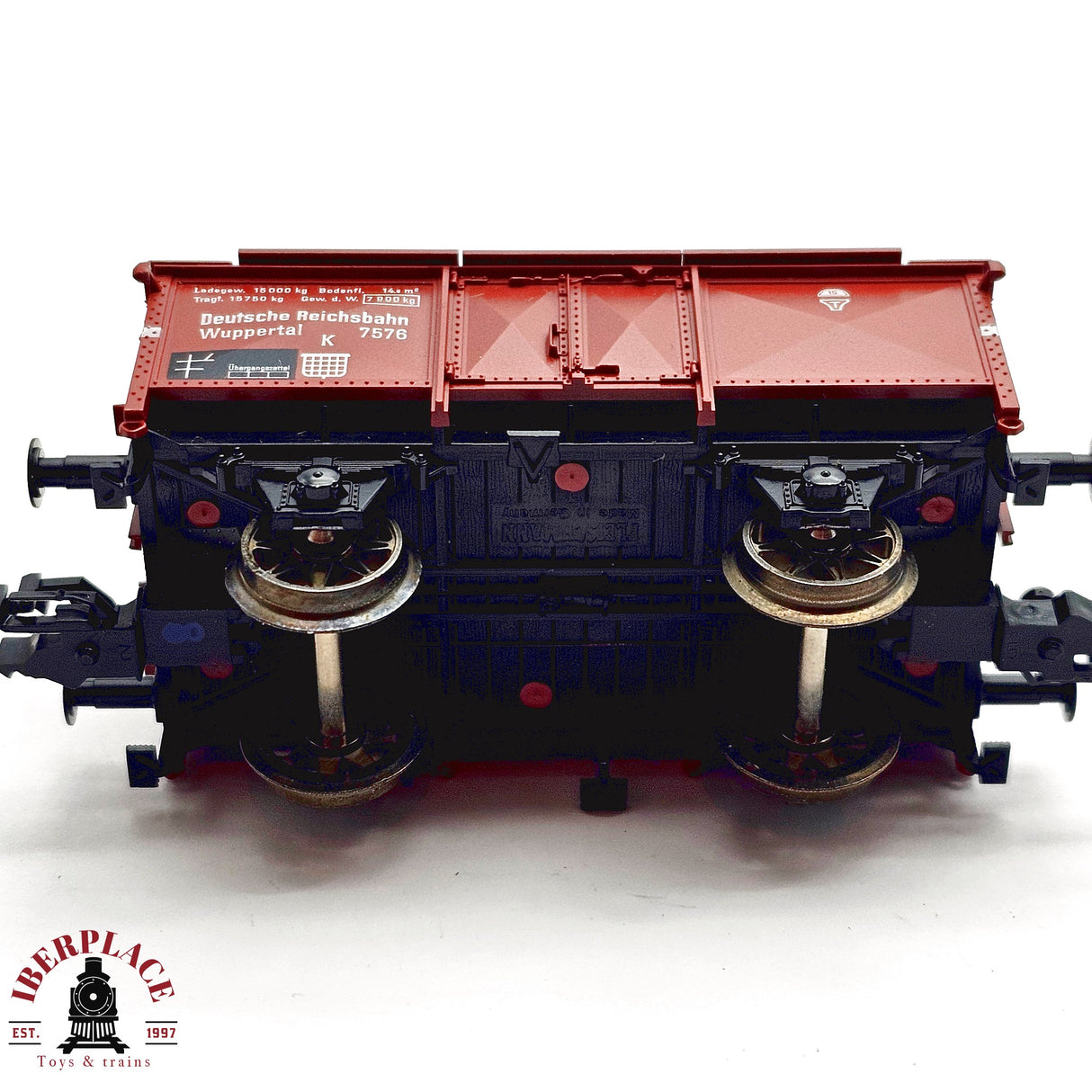 ♻️ 2da mano - Fleischmann 5213K vagón mercancias DR H0 escala 1:87 E13