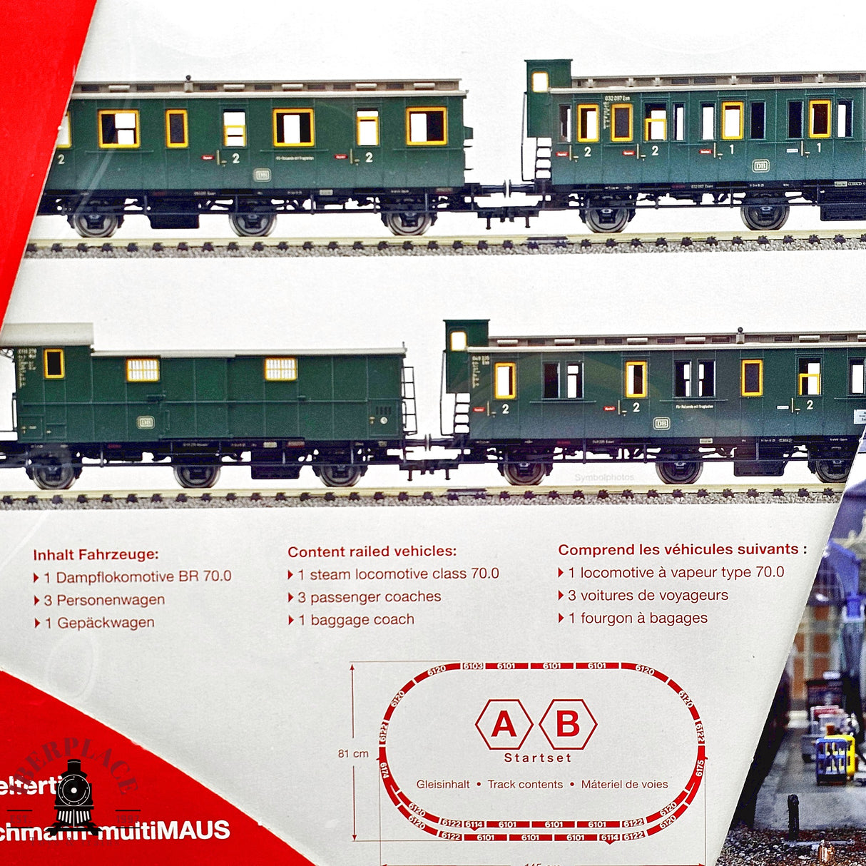 ♻️ 2da mano - Fleischmann 631182 set de iniciación Digital H0 escala 1:87 E13