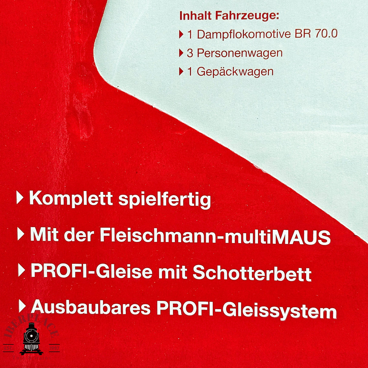 ♻️ 2da mano - Fleischmann 631182 set de iniciación Digital H0 escala 1:87 E13