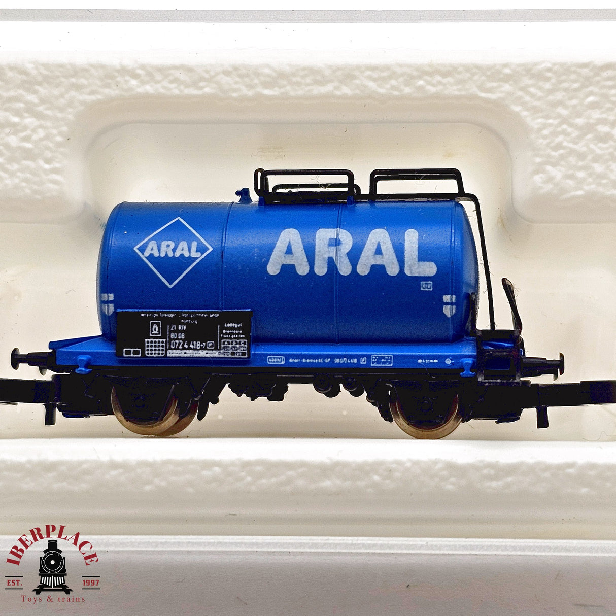 ♻️ 2da mano - Märklin 8613 vagón cisterna ARAL DB Z escala 1:220 E14