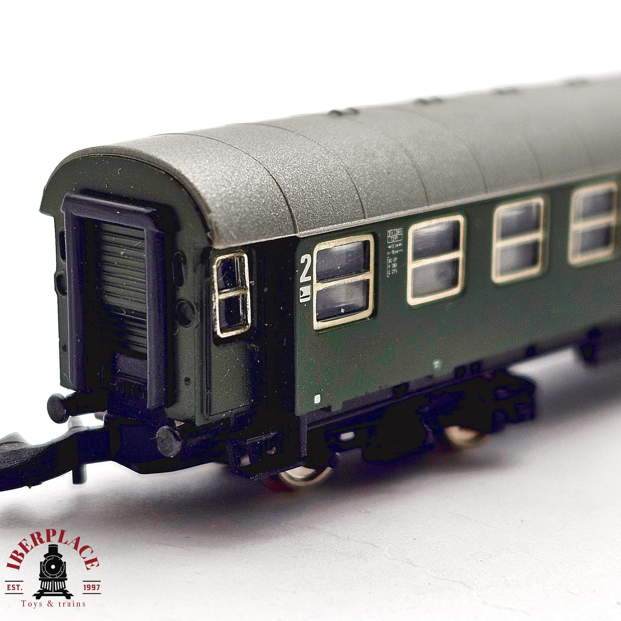 ♻️ 2da mano - Märklin vagón pasajeros DB clase 2 Z escala 1:220 E14