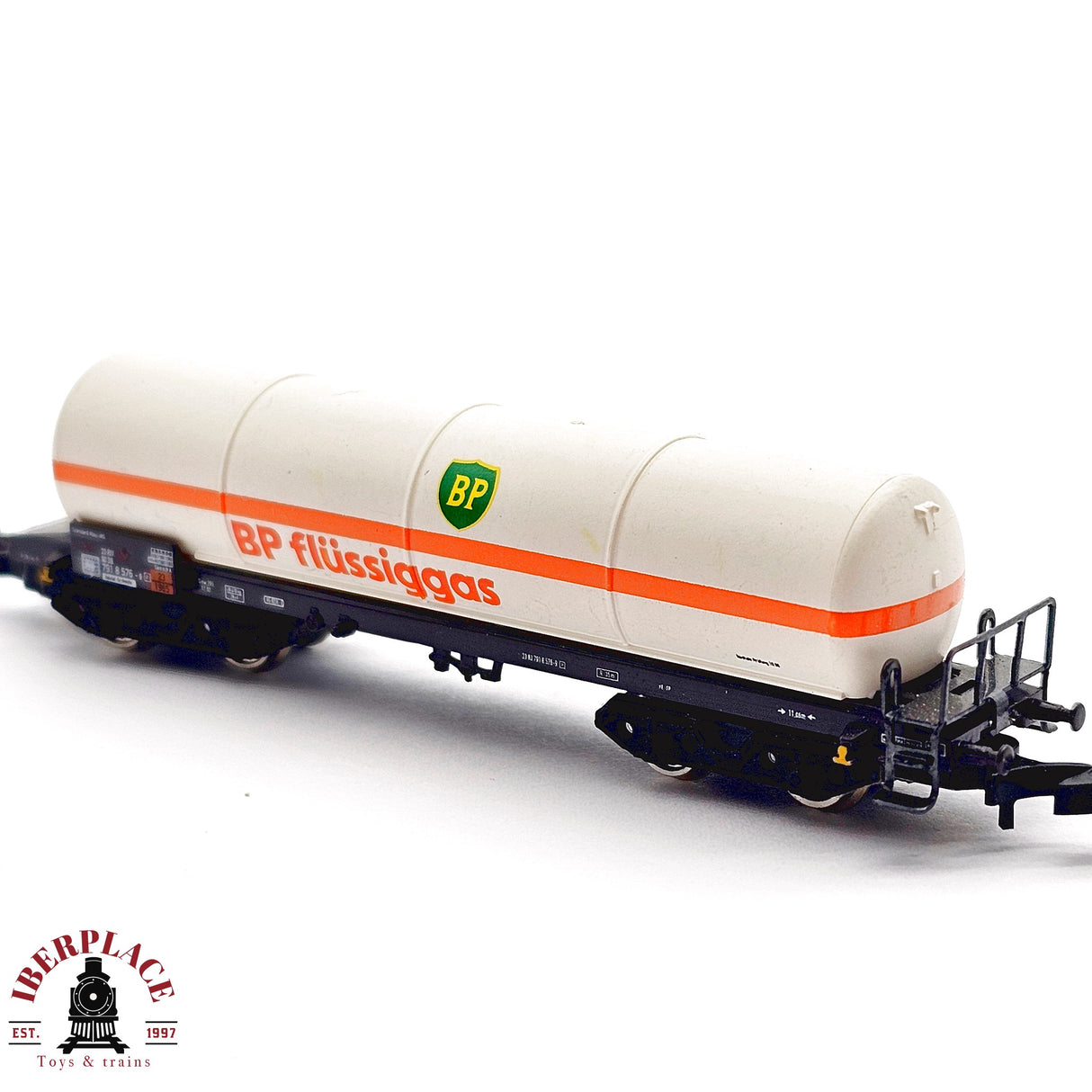 ♻️ 2da mano - Märklin vagón cisterna BP flüssiggas Z escala 1:220 E14