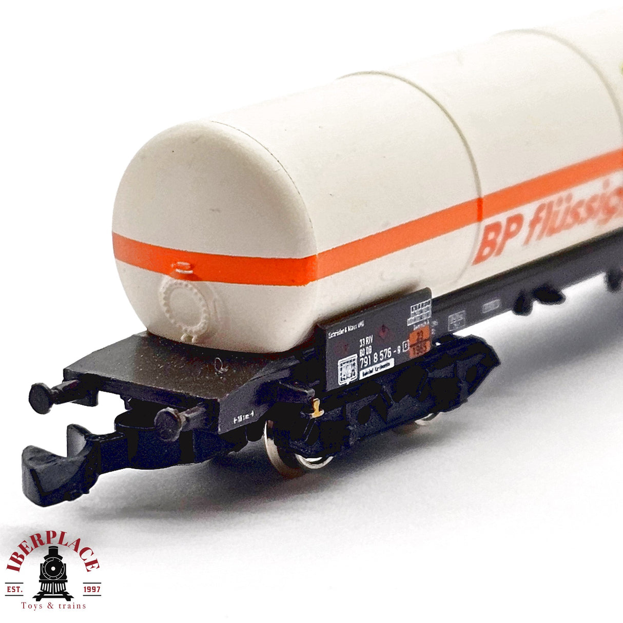 ♻️ 2da mano - Märklin vagón cisterna BP flüssiggas Z escala 1:220 E14