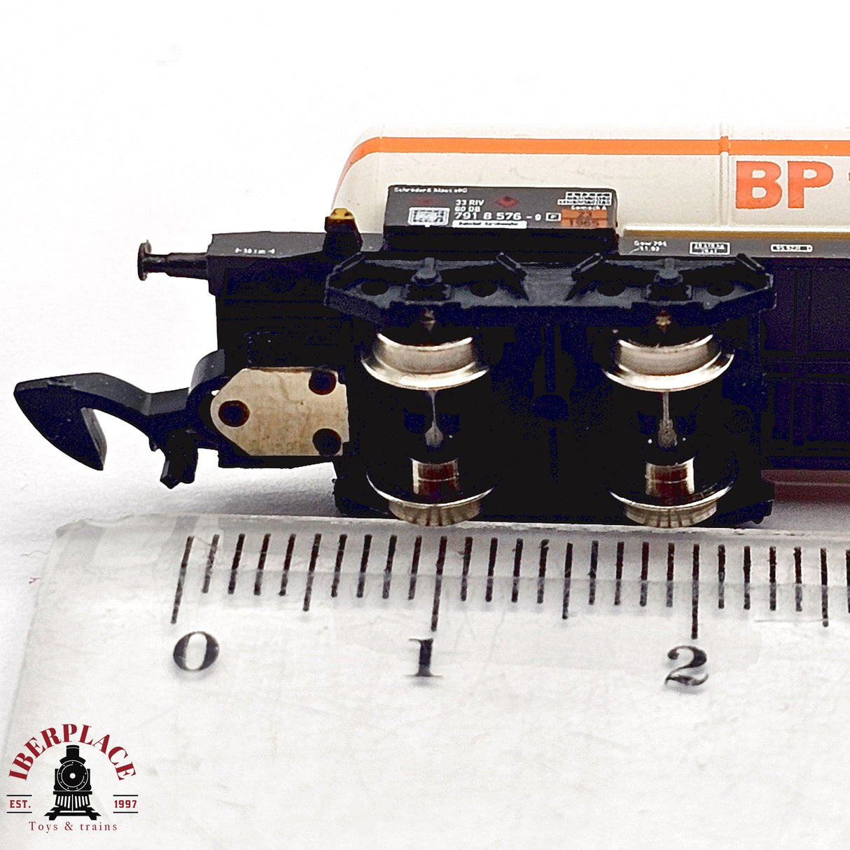 ♻️ 2da mano - Märklin vagón cisterna BP flüssiggas Z escala 1:220 E14