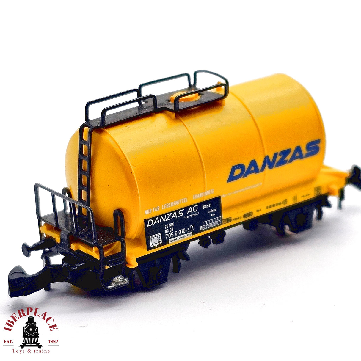 ♻️ 2da mano - Märklin vagón cisterna Danzas DB Z escala 1:220 E14