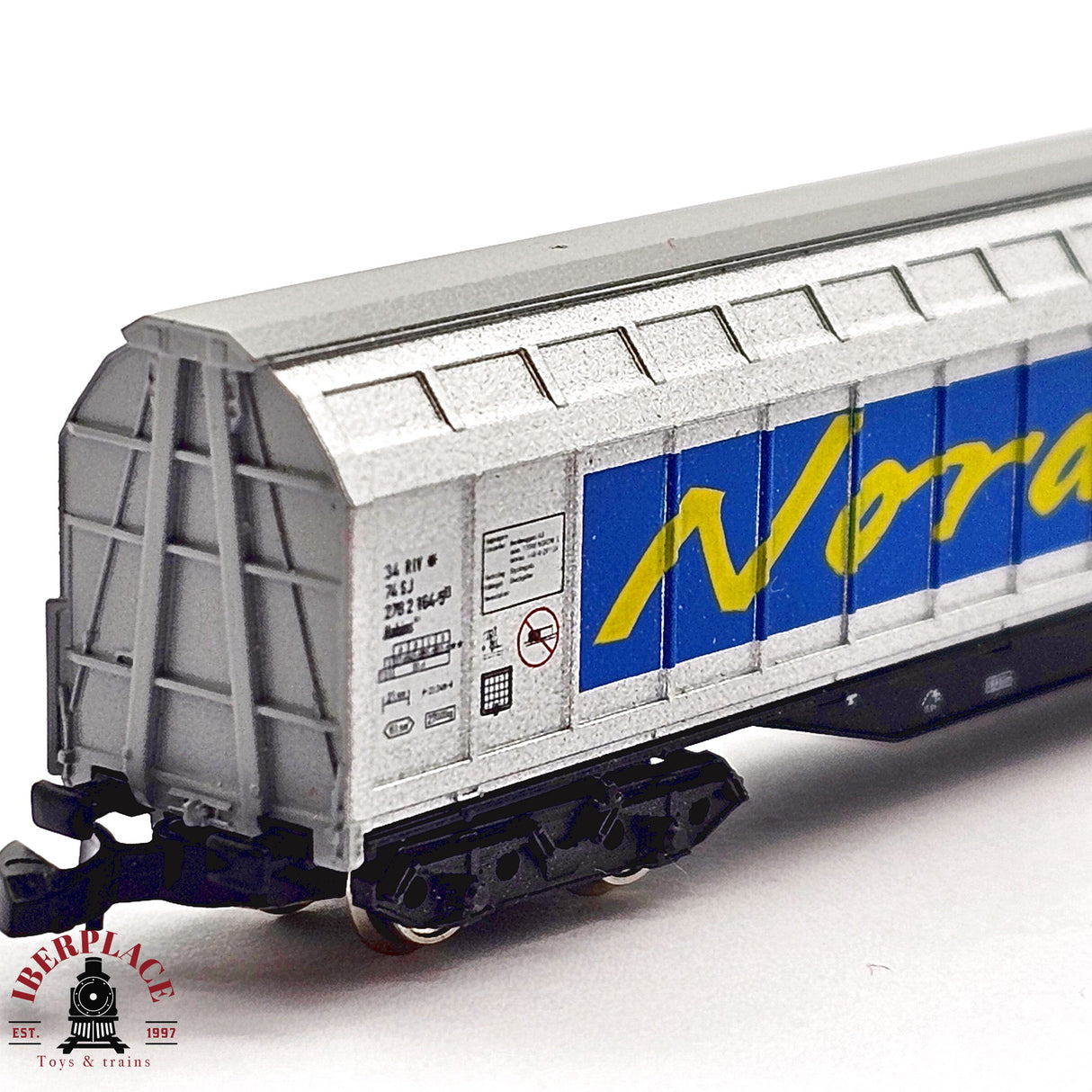 ♻️ 2da mano - Märklin vagón mercancias Nordwaggon SJ Z escala 1:220 E14
