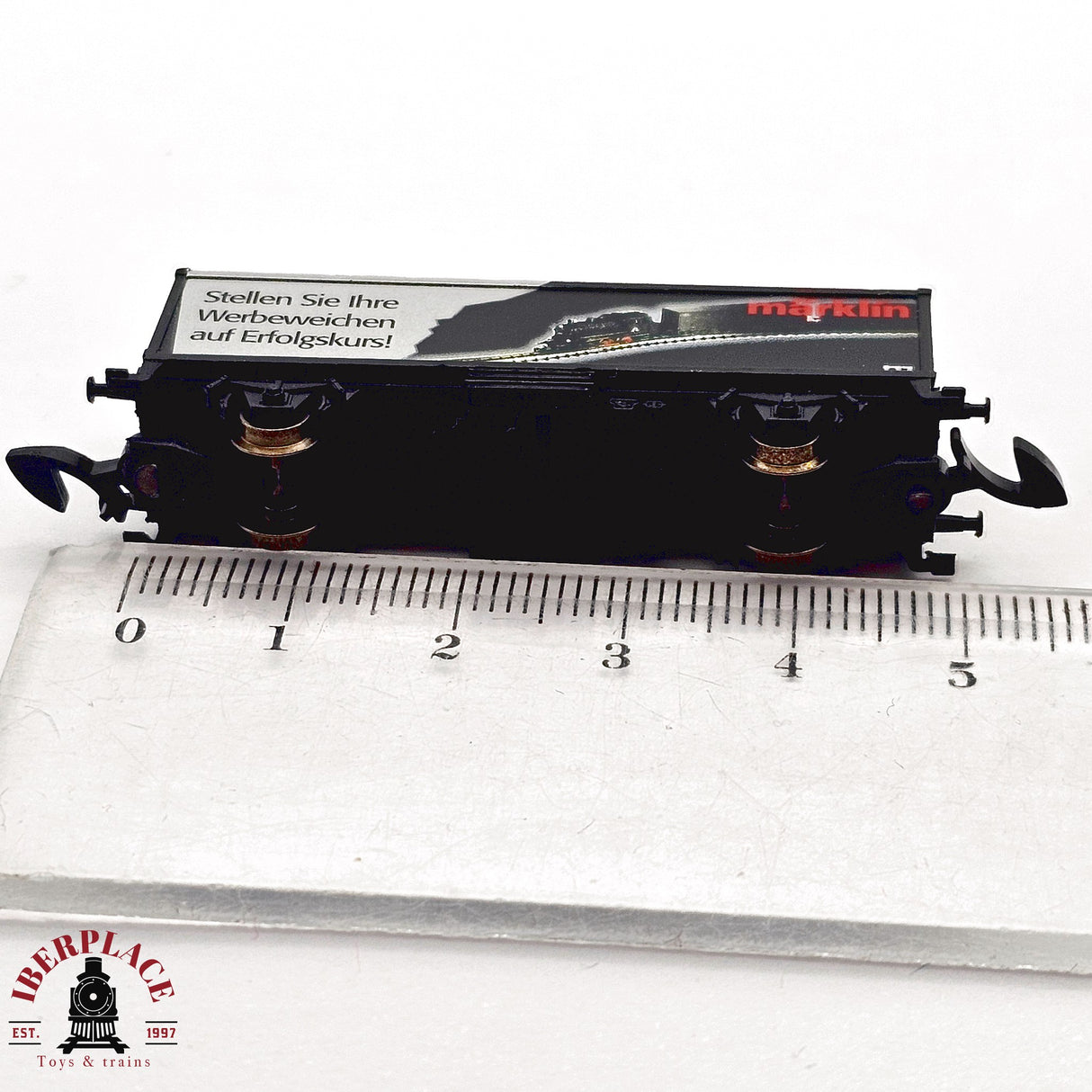 ♻️ 2da mano - Märklin vagón contenedor edicion especial Z escala 1:220 E14