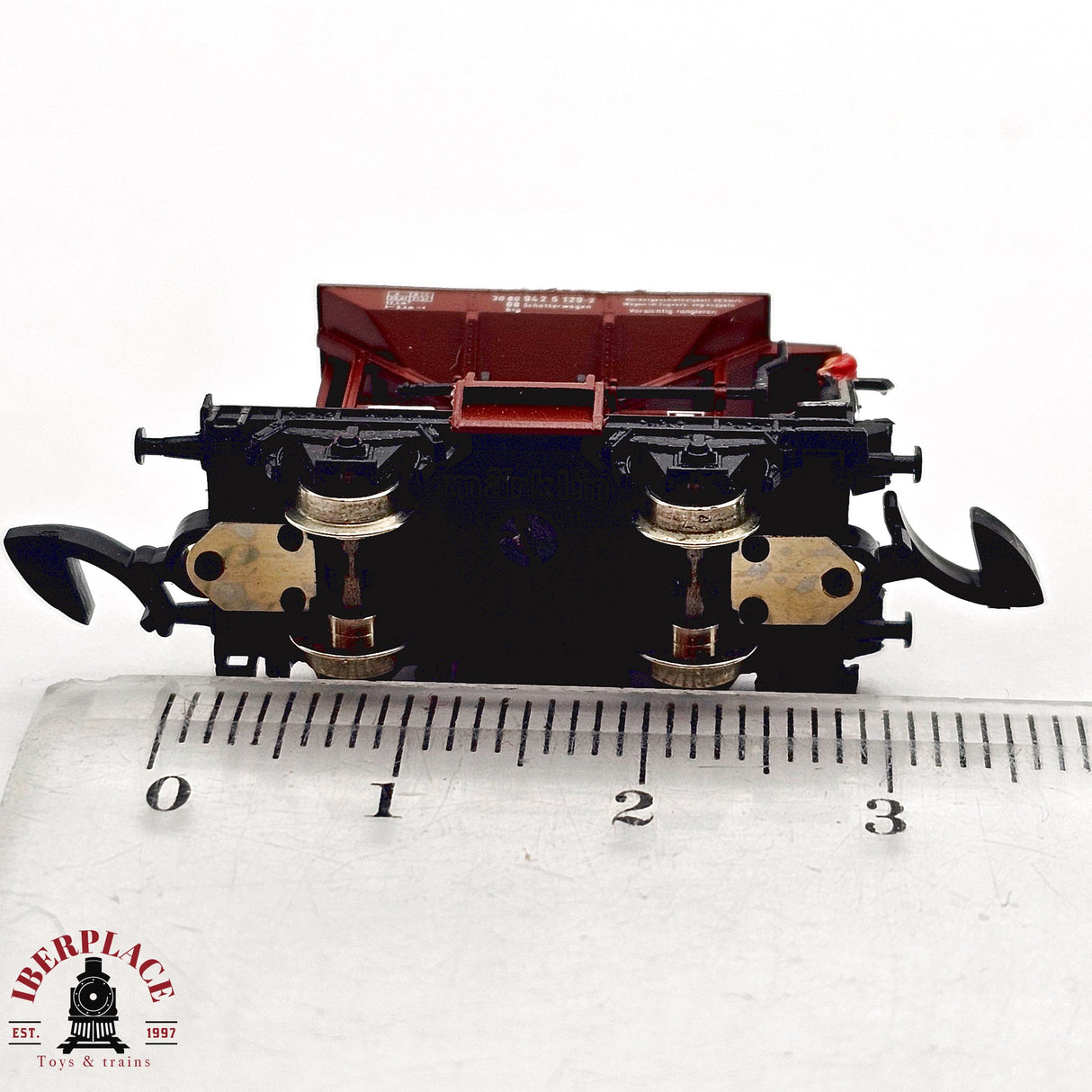 ♻️ 2da mano - Märklin vagón tolva con carbón DB Z escala 1:220 E14