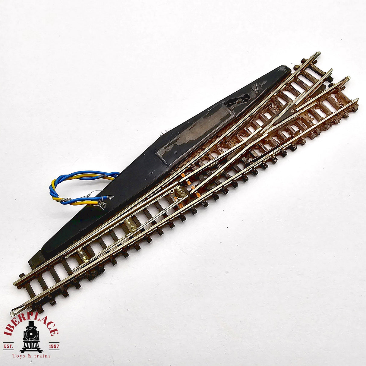 ♻️ 2da mano - Märklin 8561 8564 desvió a la izquierda Z escala 1:220 E14