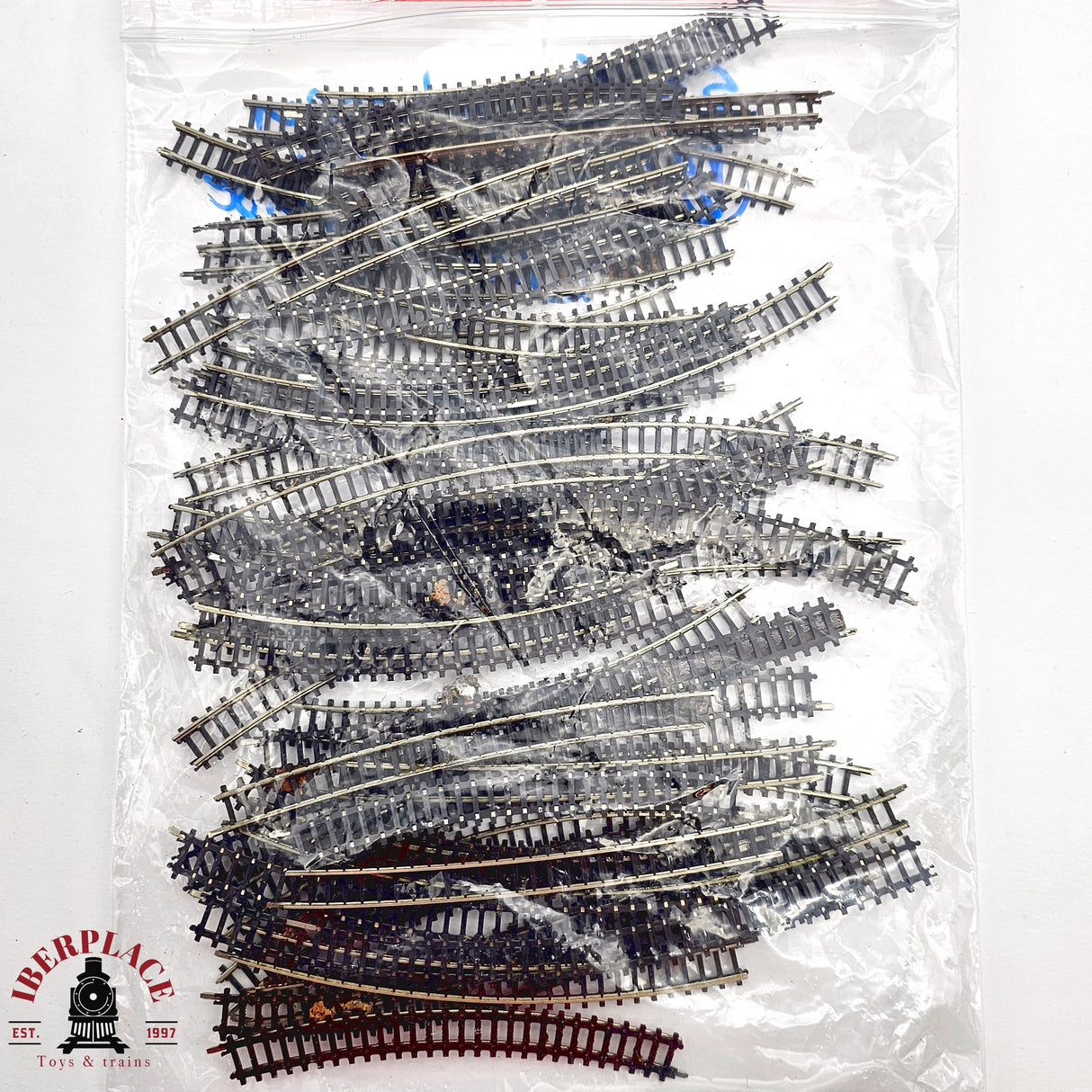 ♻️ 2da mano - Märklin 51x 8510 8504 vías curvas Z escala 1:220 E14