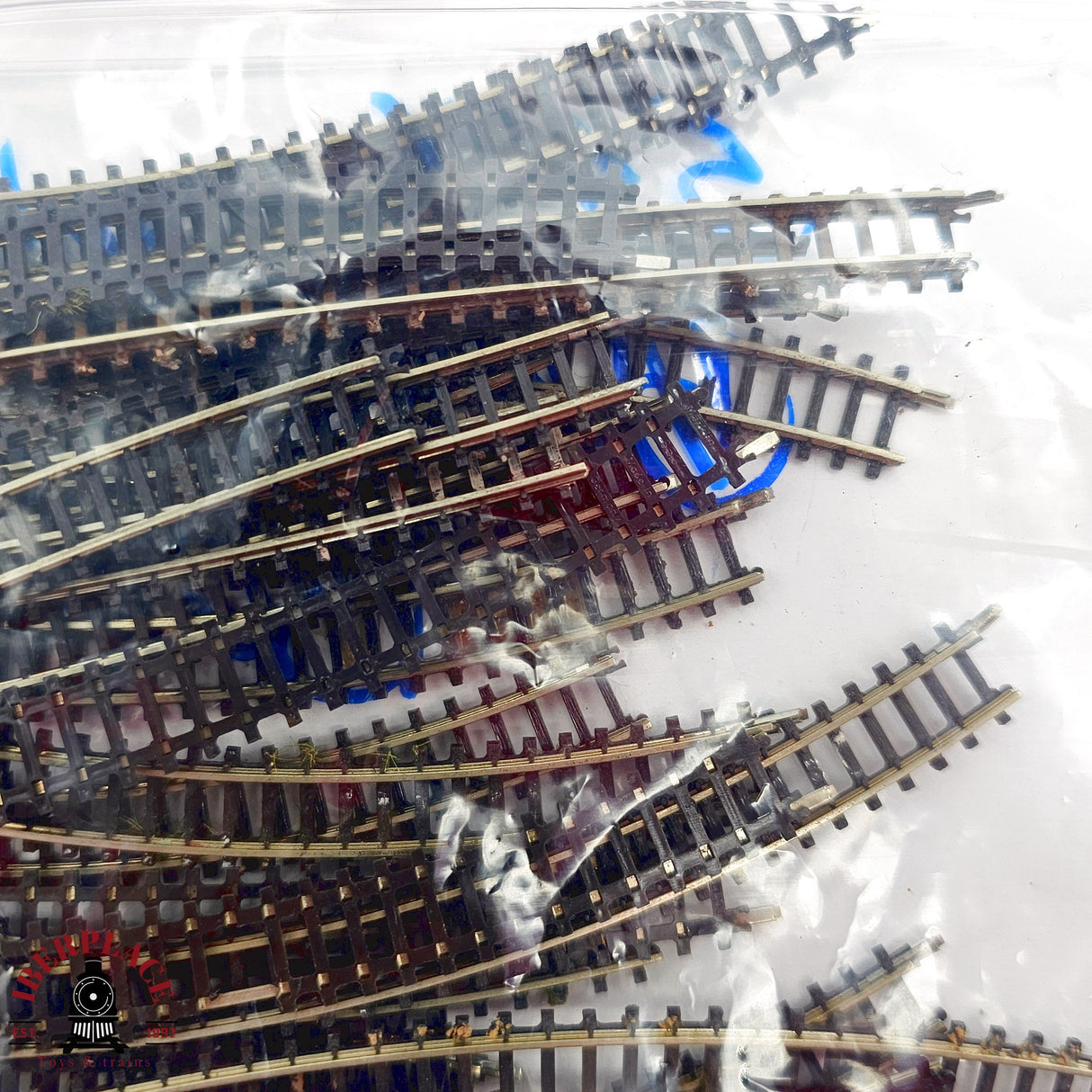 ♻️ 2da mano - Märklin 51x 8510 8504 vías curvas Z escala 1:220 E14