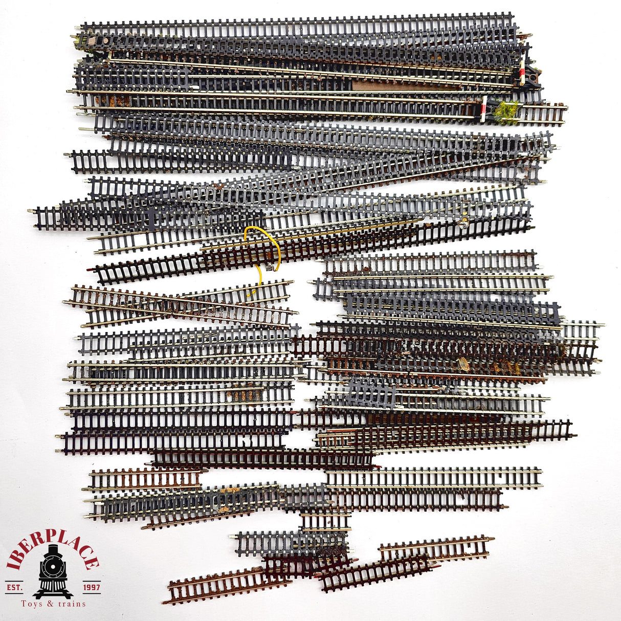 ♻️ 2da mano - Märklin 81x 8505 8500 vías rectas Z escala 1:220 E14