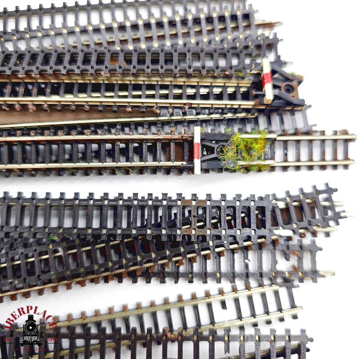 ♻️ 2da mano - Märklin 81x 8505 8500 vías rectas Z escala 1:220 E14