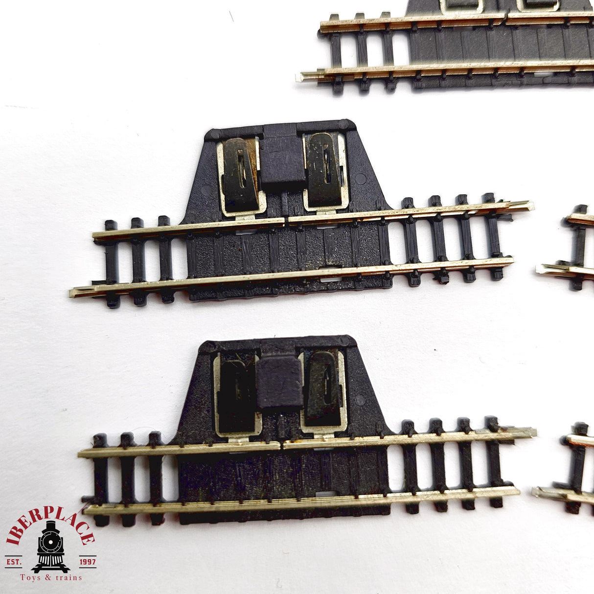 ♻️ 2da mano - Märklin 5x 8588 Vía de aislamiento 55 mm Z escala 1:220 E14