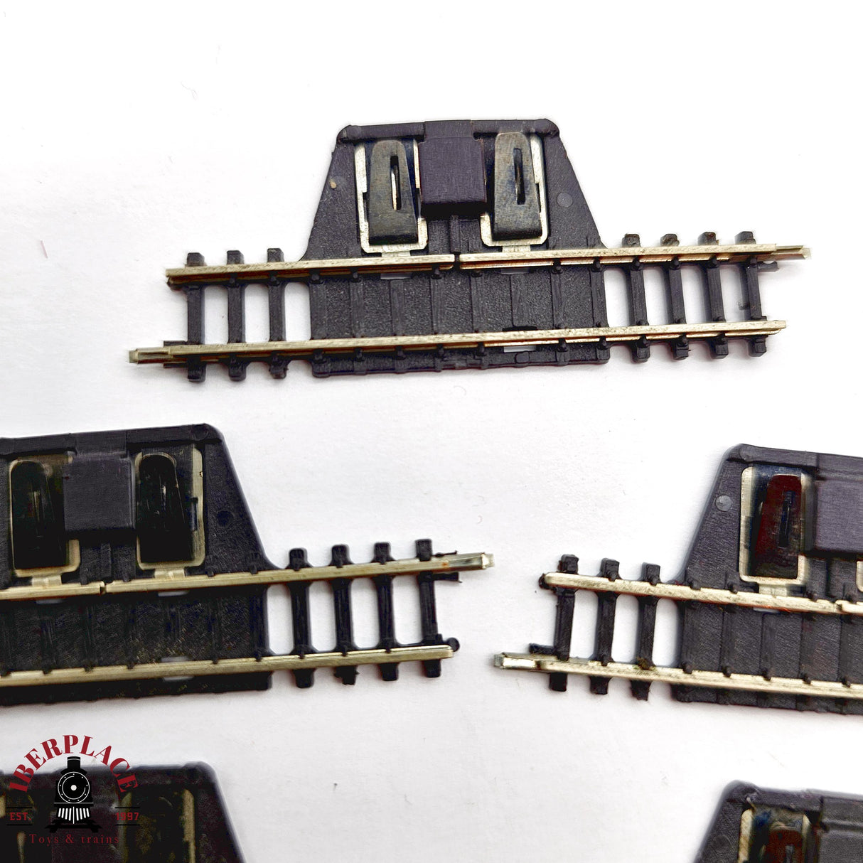 ♻️ 2da mano - Märklin 5x 8588 Vía de aislamiento 55 mm Z escala 1:220 E14