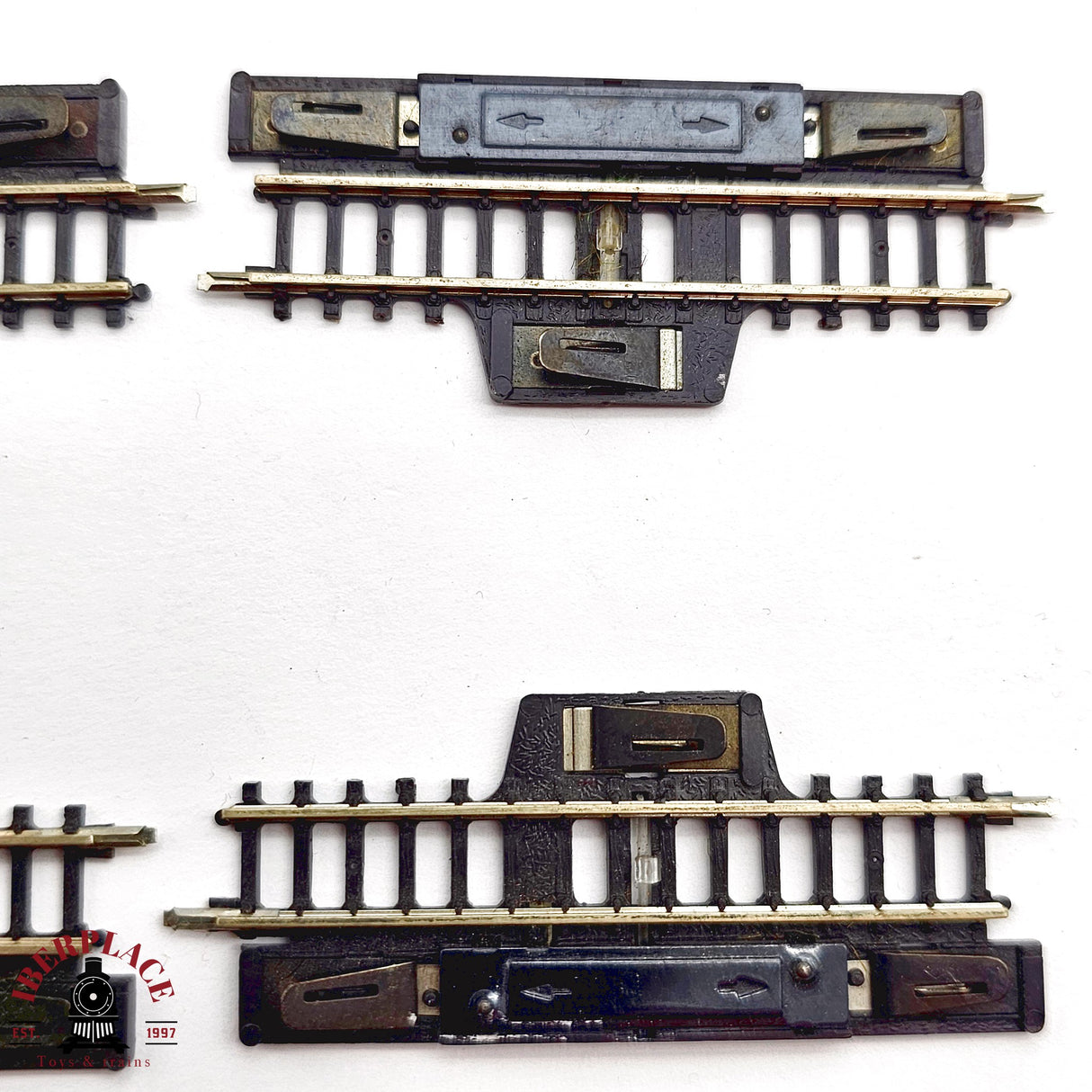 ♻️ 2da mano - Märklin 4x 8589 Vías de maniobra recta 55 mm Z escala 1:220 E14