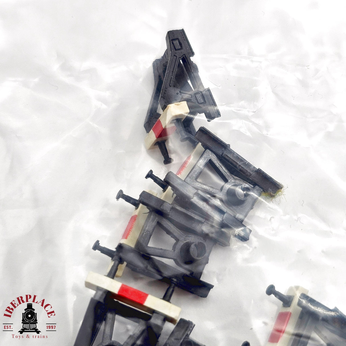 ♻️ 2da mano - Märklin 10x tope de vías Z escala 1:220 E14