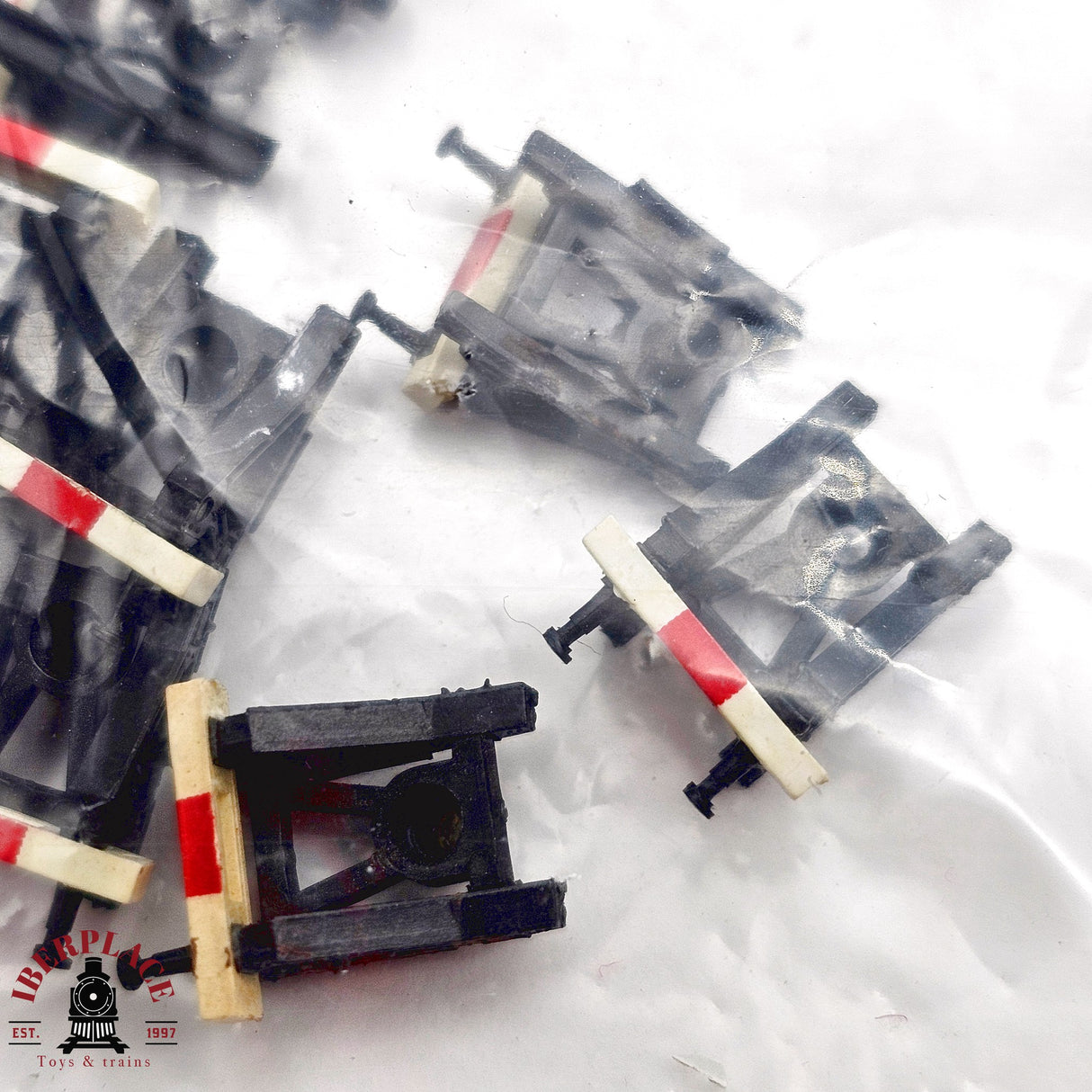 ♻️ 2da mano - Märklin 10x tope de vías Z escala 1:220 E14