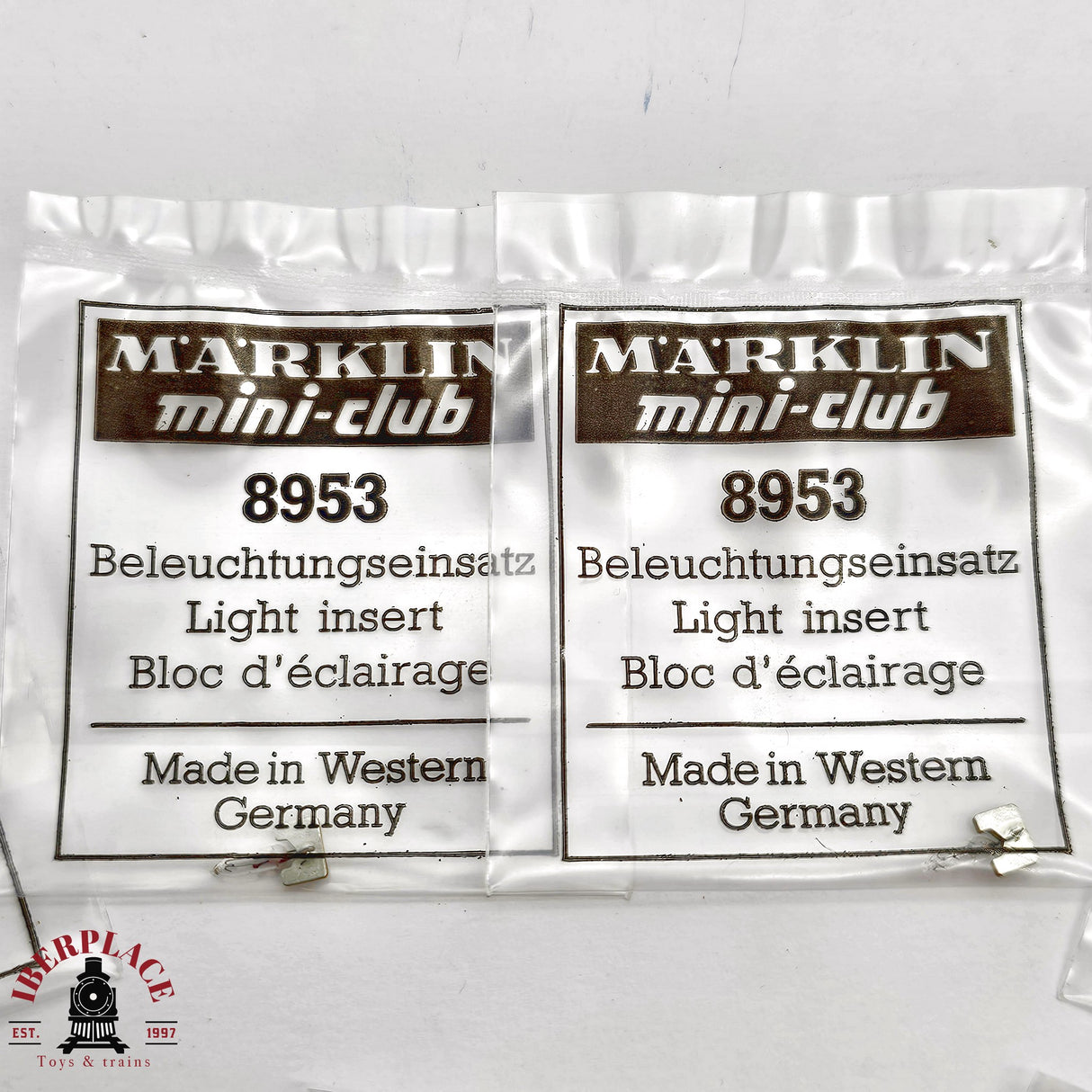 ♻️ 2da mano - Märklin 8953 Iluminación para insertar Z escala 1:220 E14