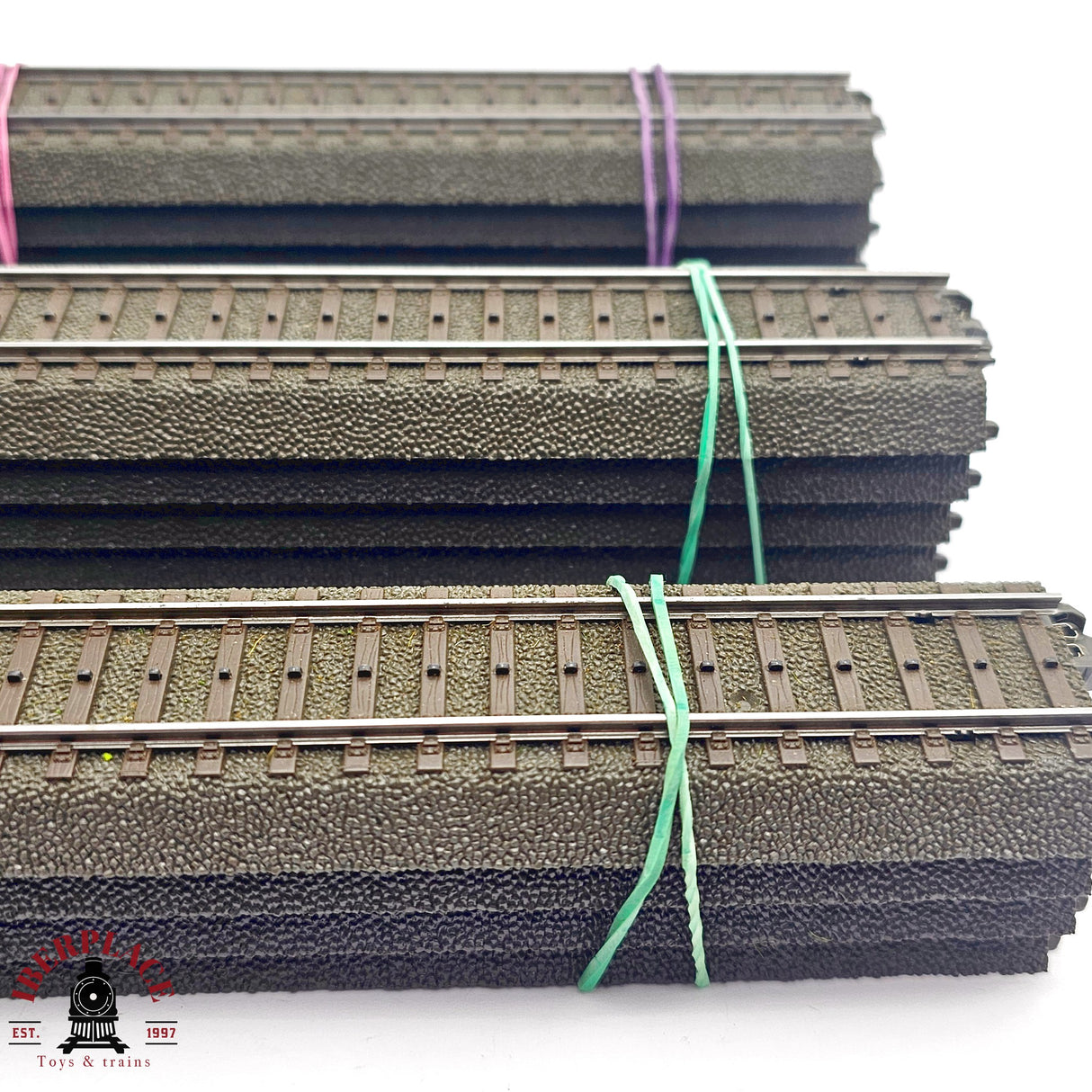 ♻️ 2da mano - Märklin 14x 24188 vías rectas 188mm sistema C H0 escala 1:87 E14