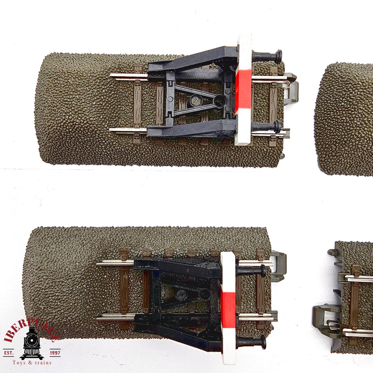 ♻️ 2da mano - Märklin 6x 24977 24978 Tope de vias sistema C H0 escala 1:87 E14