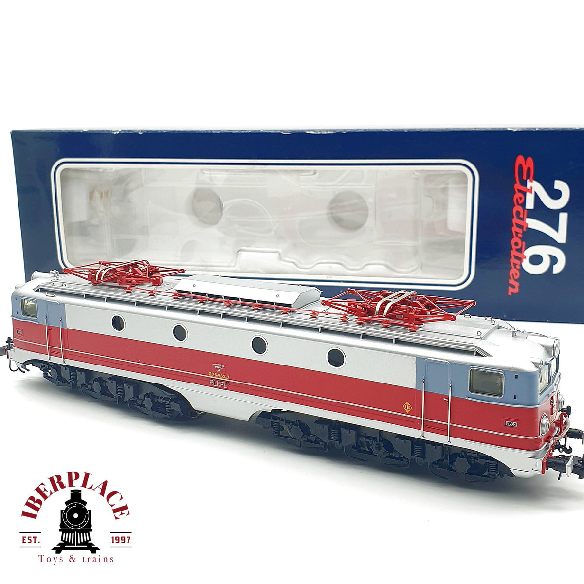 ♻️✨ Electrotren 2706 locomotora electrica RENFE 276-062 Talgo III AC Escala H0 1:87