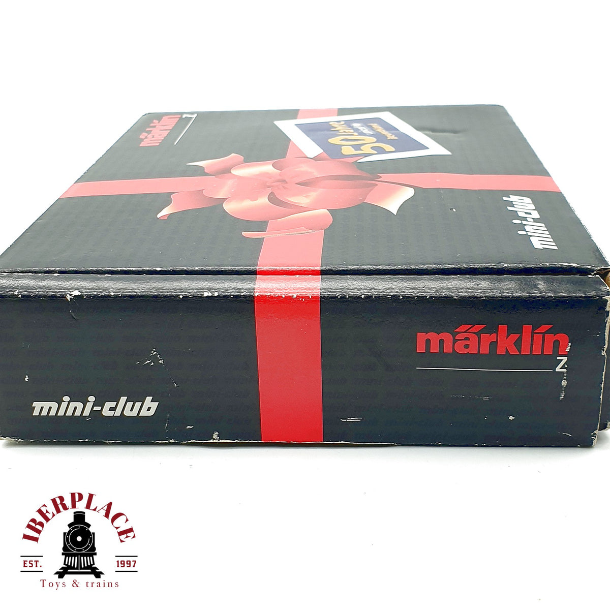 ♻️ 🚂 Märklin set iniciacion Locomotora + vagon ARD unicef 150 años Escala Z 1:220