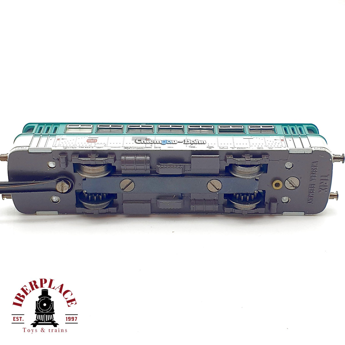 ♻️ Minitrix 12989 automotor BR 798 625 Chiemgau-Bahn DB Ep IV escala N 1:160