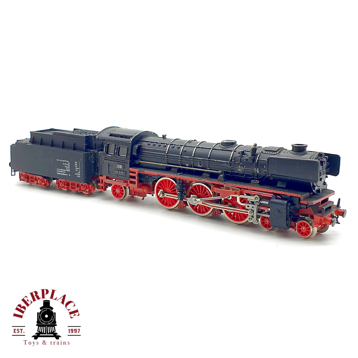 ♻️ Arnold Rapido locomotora vapor BR 01 177 DB Ep III escala N 1:160