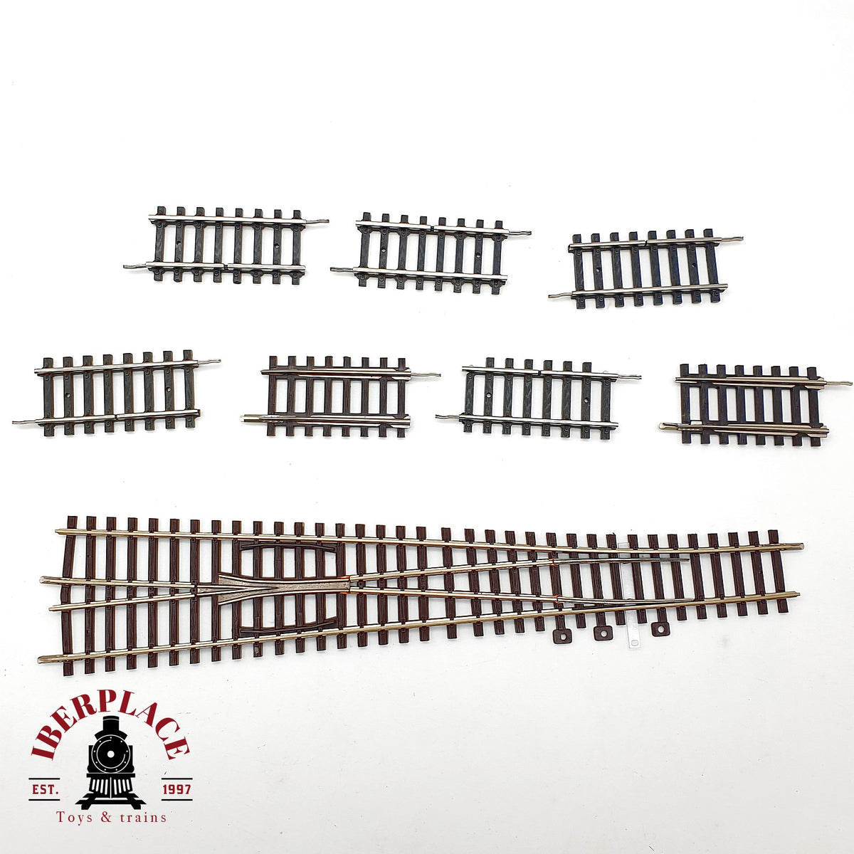 ♻️ Piko Pilz 8x Vias Desvio Largo Kreuzung y Tramos Cortos Gleise 🟡 GRADE B Escala H0 1:87