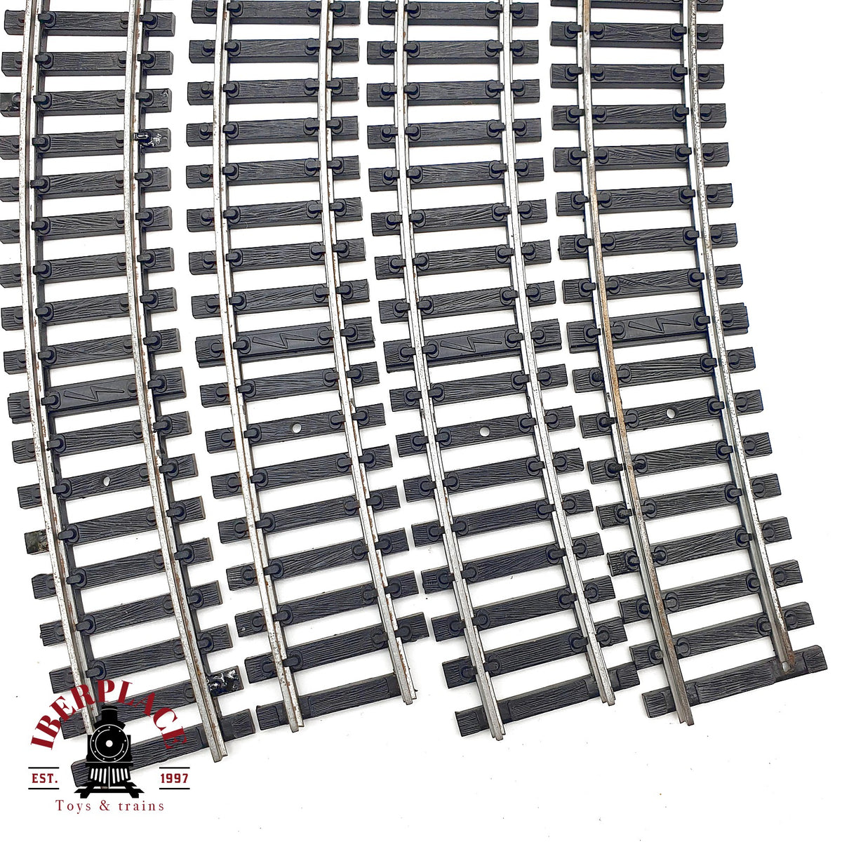 ♻️ Jouef 10x 870 Vías Curvas R385 - 🟡 GRADE B Escala H0 1:87