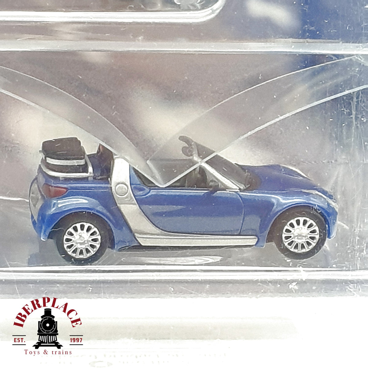 ♻️ ✨ Busch 1610 3 coches Smart Forfour y Smart Roadster Escala H0 1:87