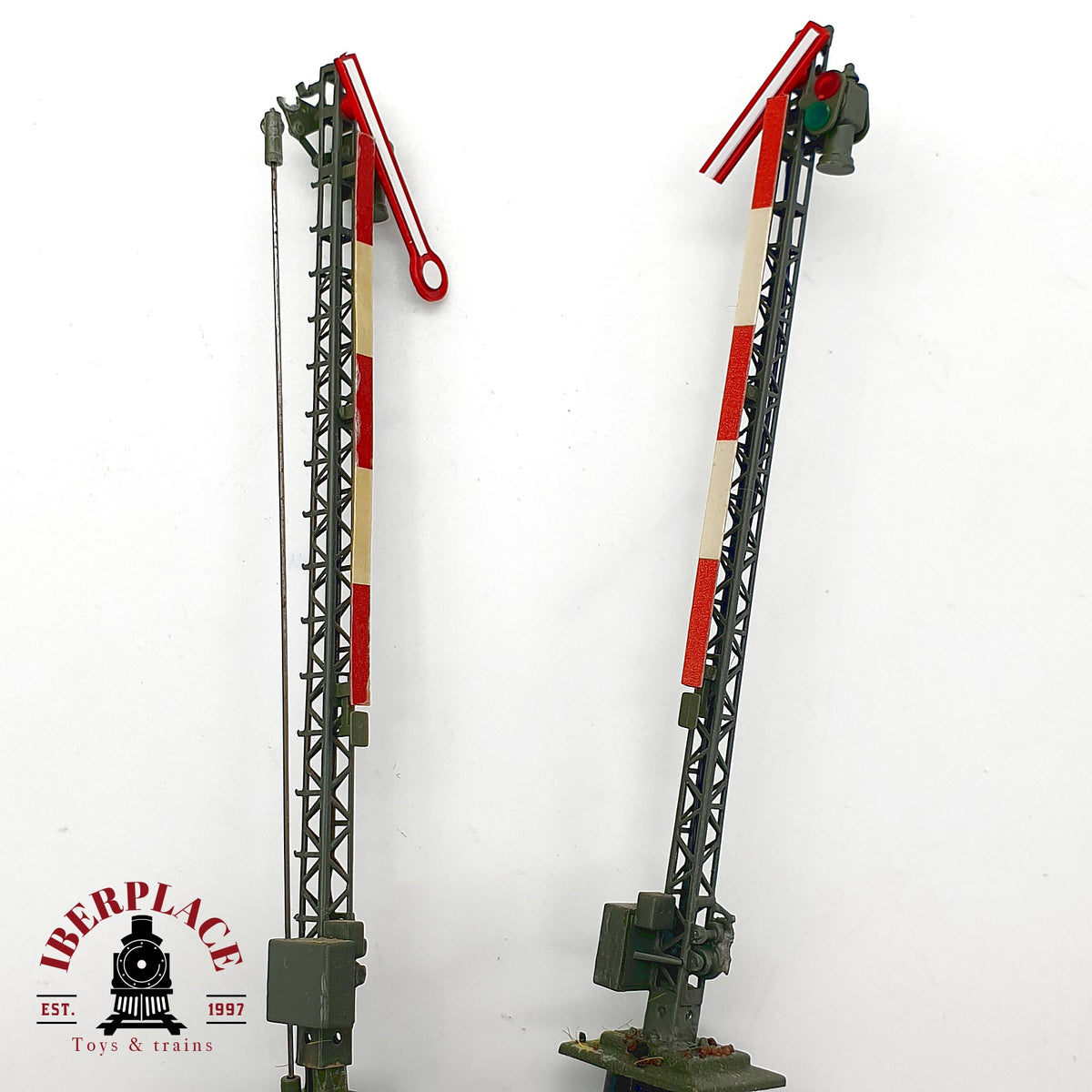 ♻️ 🧩 2x Viessmann Semaforos señal principal piezas o repuestos Escala H0 1:87