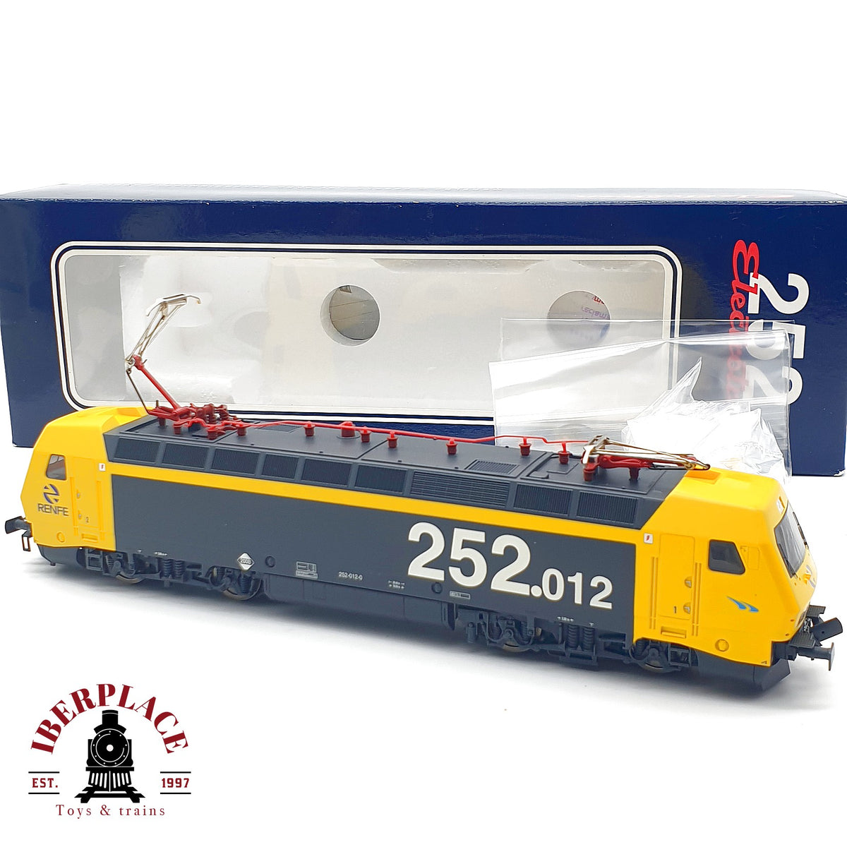 ♻️✨ Electrotren 2500 locomotora eléctrica RENFE 252-012 AC Escala H0 1:87