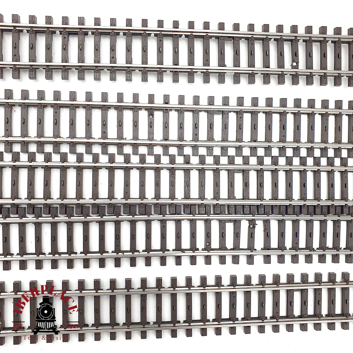 ♻️ Märklin 2205 5x vias flexibles Flexgleis via K 🟡 GRADE B - 🔴 GRADE C Escala H0 1:87