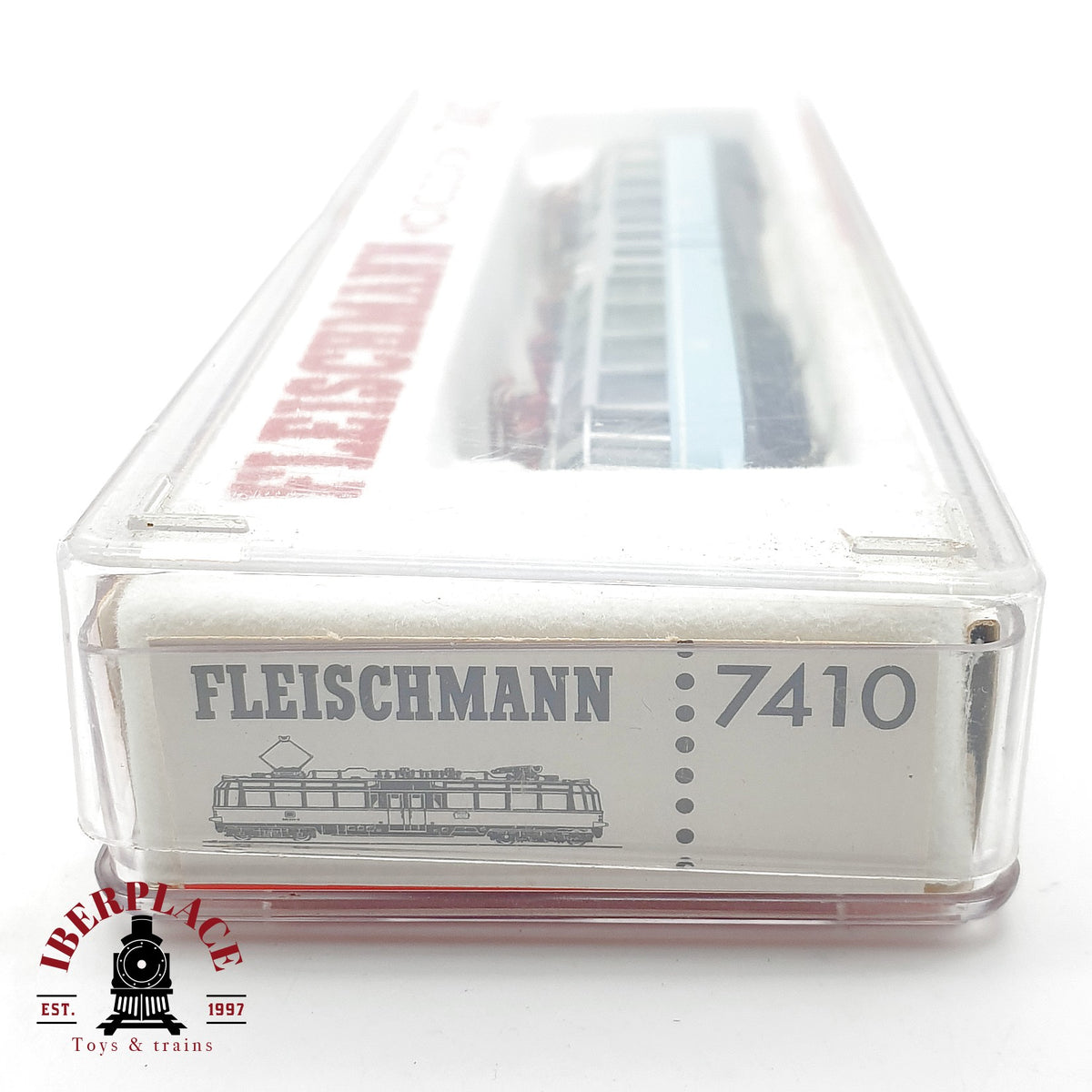 ♻️ Fleischmann 7410 automotor ET 91 Gläserner Zug DB Ep III escala N 1:160