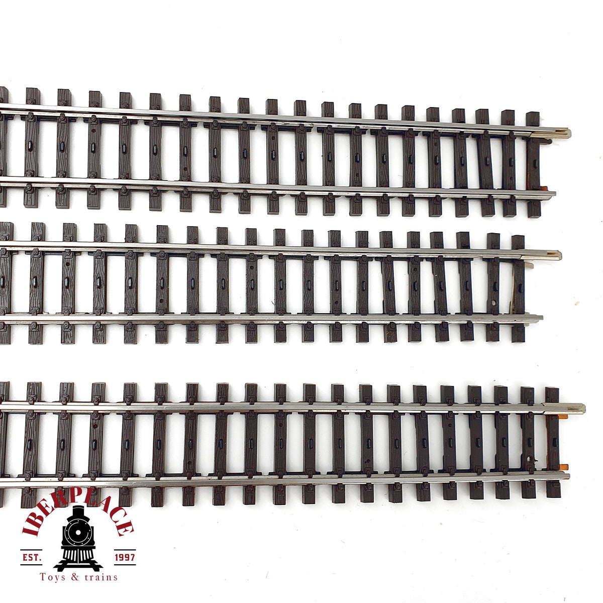 ♻️ Märklin 2205 3x vias flexibles Flexgleis via K 🟢 GRADE A Escala H0 1:87
