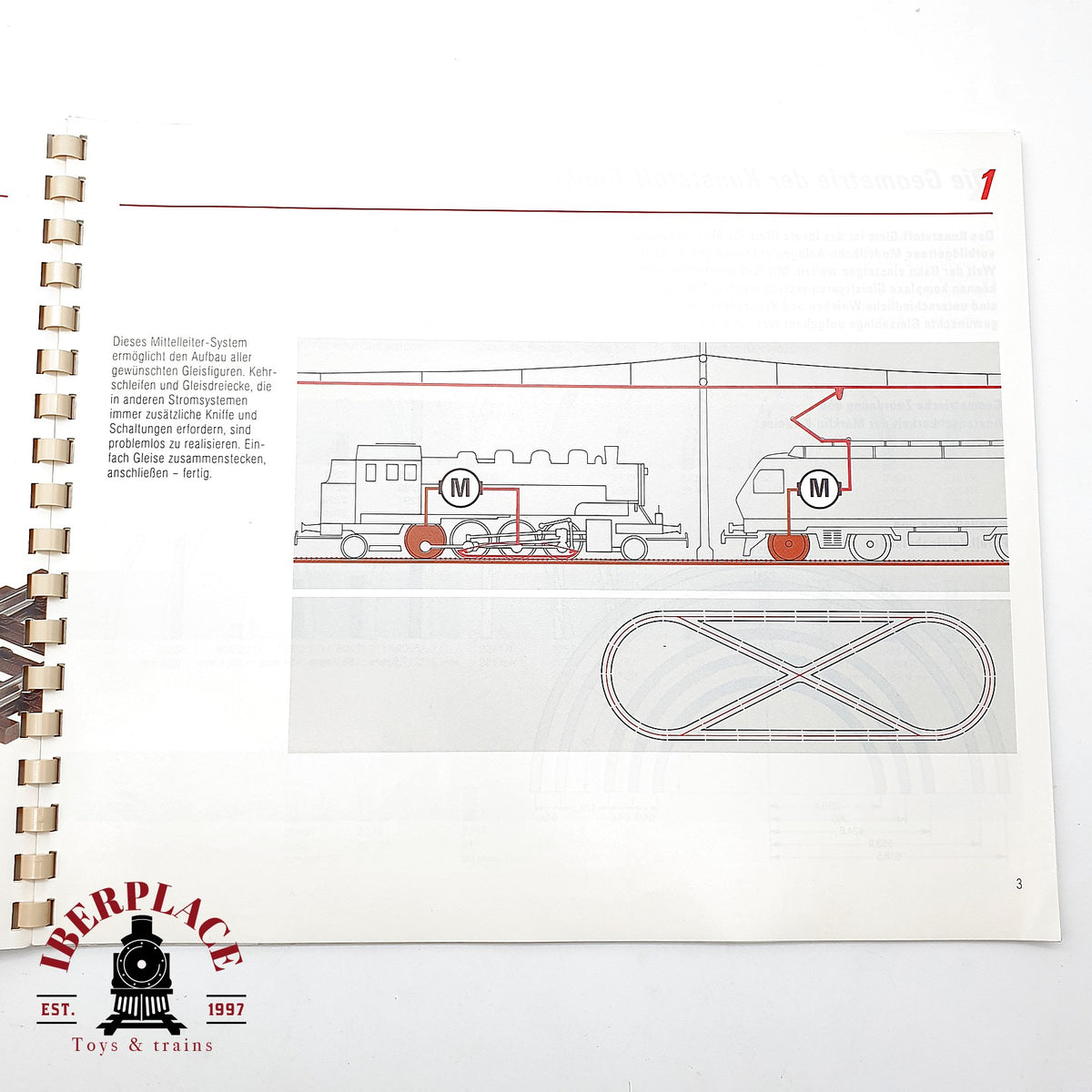 ♻️ Märklin 0720 libro planos vias K catalogo Escala H0 1:87