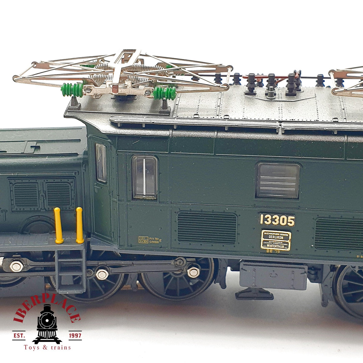 ♻️✨ Märklin 3756 Locomotora electrica Be 6/8 III Krokodil SBB CFF FFS AC Digital Escala H0 1:87