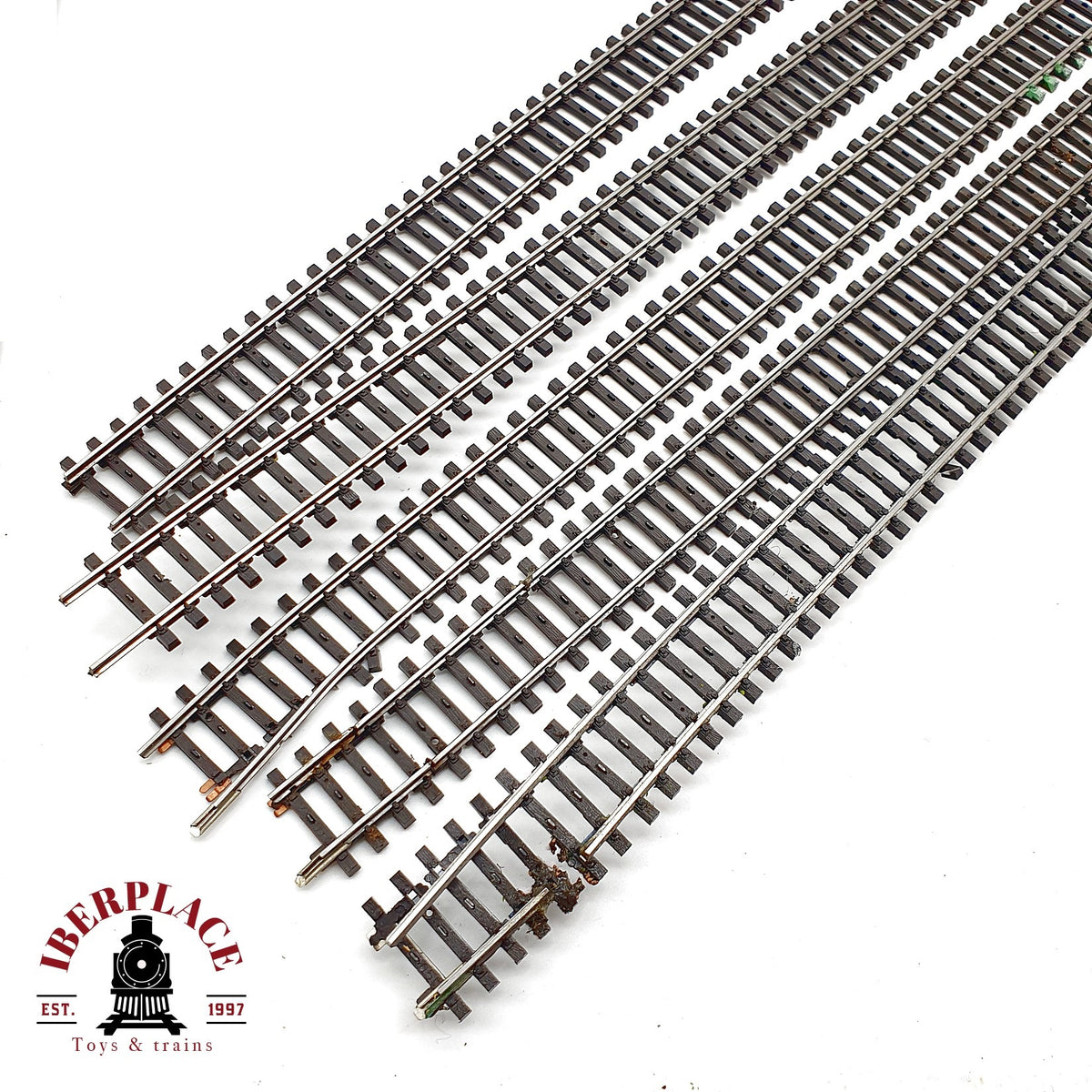 ♻️ Märklin 2205 5x vias flexibles Flexgleis via K - 🟡 GRADE B 🔴 GRADE C Escala H0 1:87