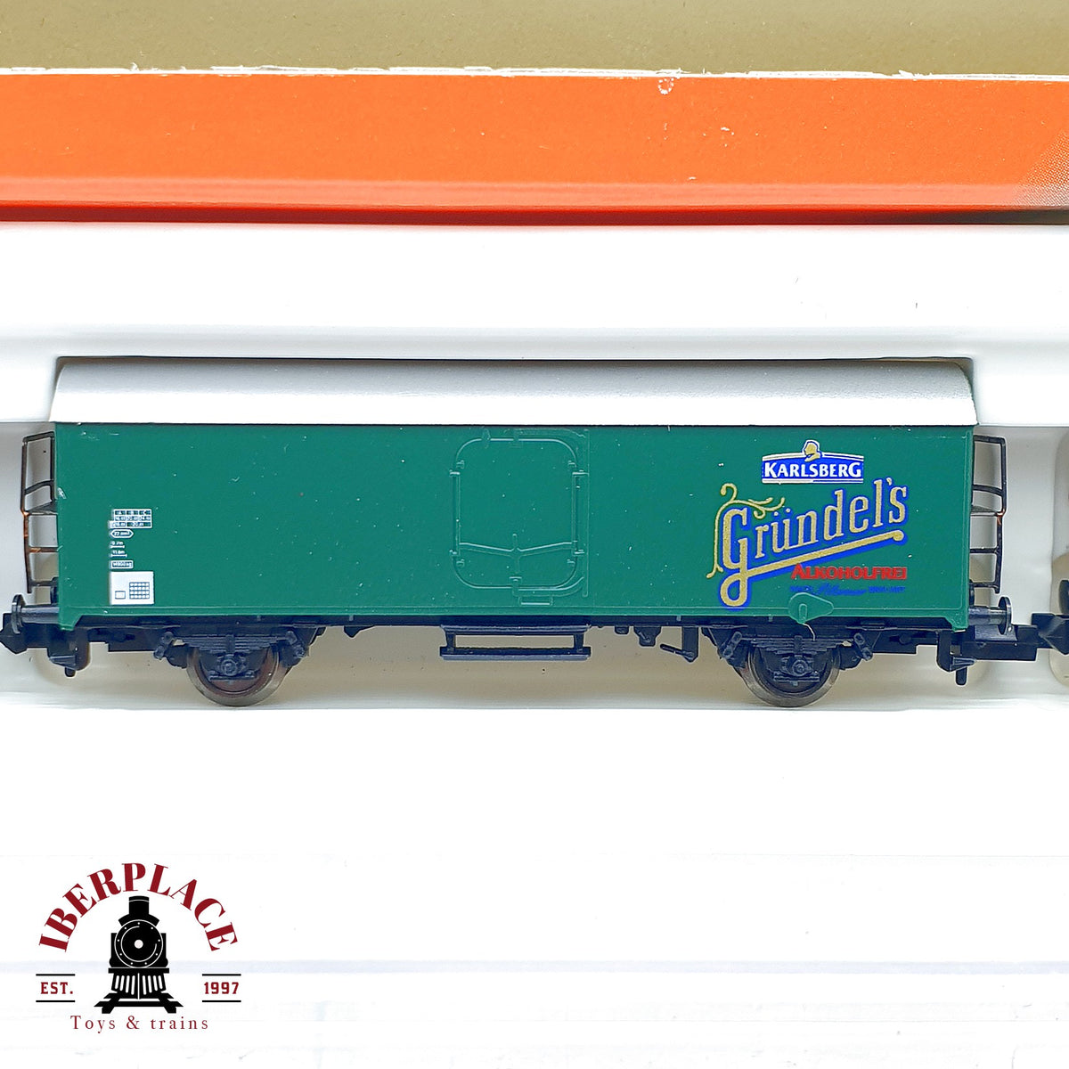 ♻️ Arnold 0251K Set 3 vagones cerveceros Henninger Gründels König DB escala N 1:160