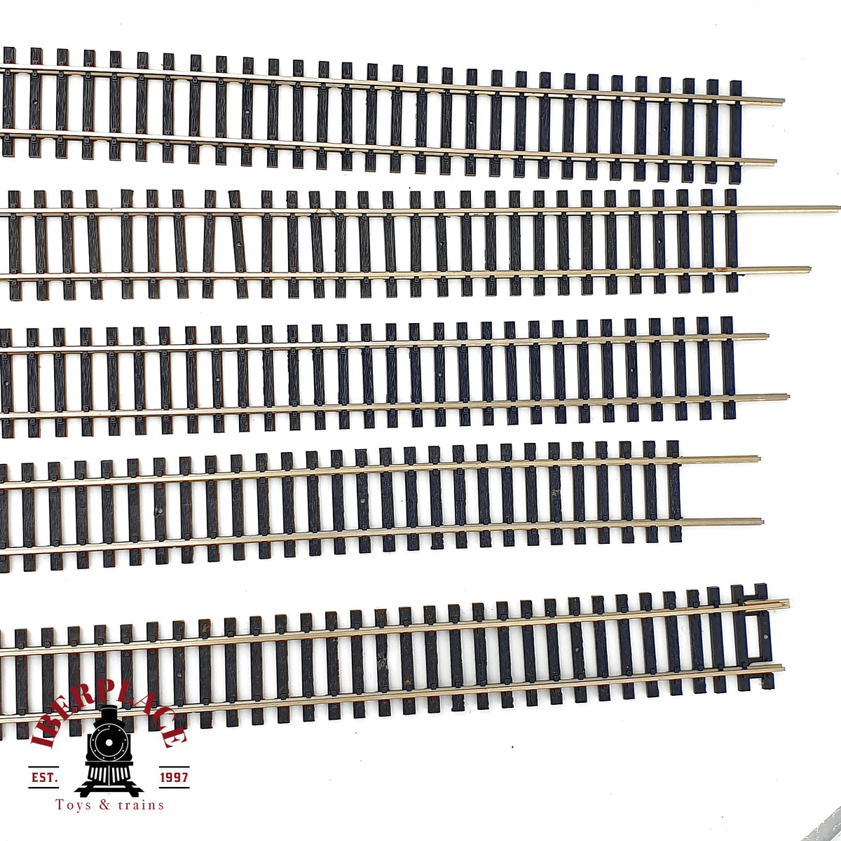 ♻️ Roco 42200 5x vias flexibles Flexgleis perfil 2,5 mm / 920 mm 🟢 GRADE A Escala H0 1:87