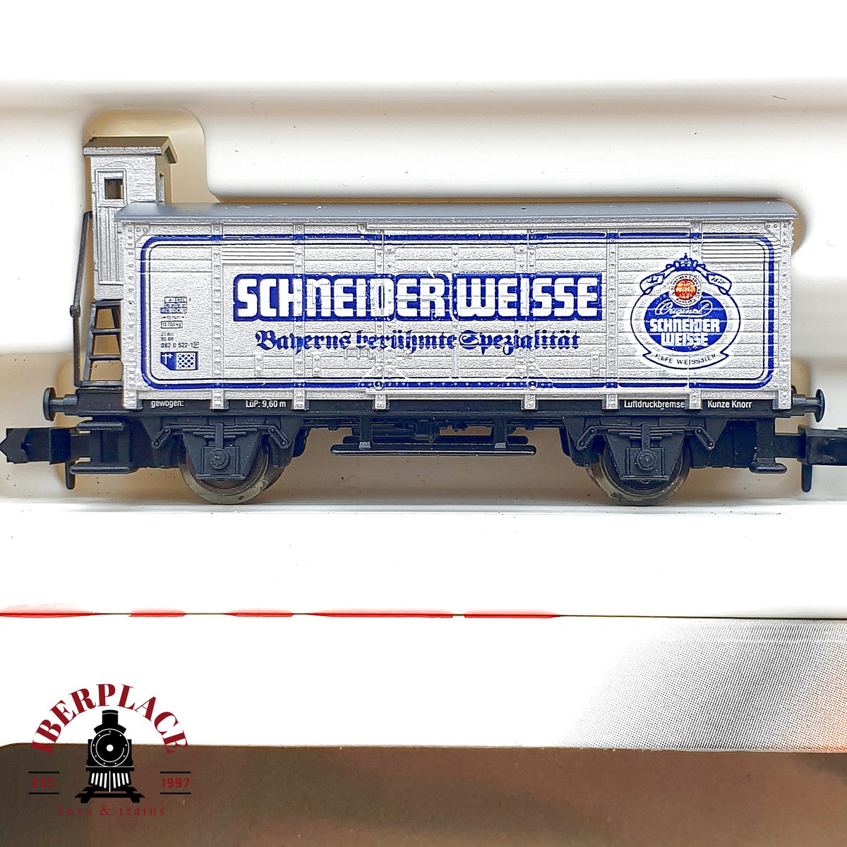 ♻️ Arnold 0250 set 3 vagones cerveceros Erdinger Schneider Weisse DB escala N 1:160