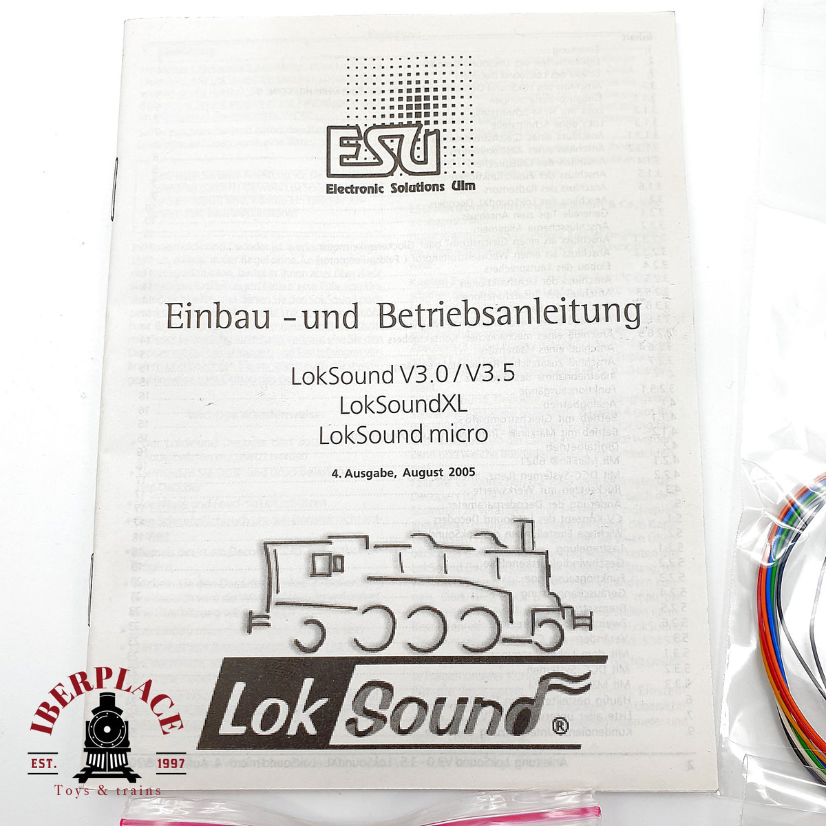 ♻️ 🚂 ESU Lote decodificadores LokSound V3.5 con altavoces DCC Escala H0 1:87
