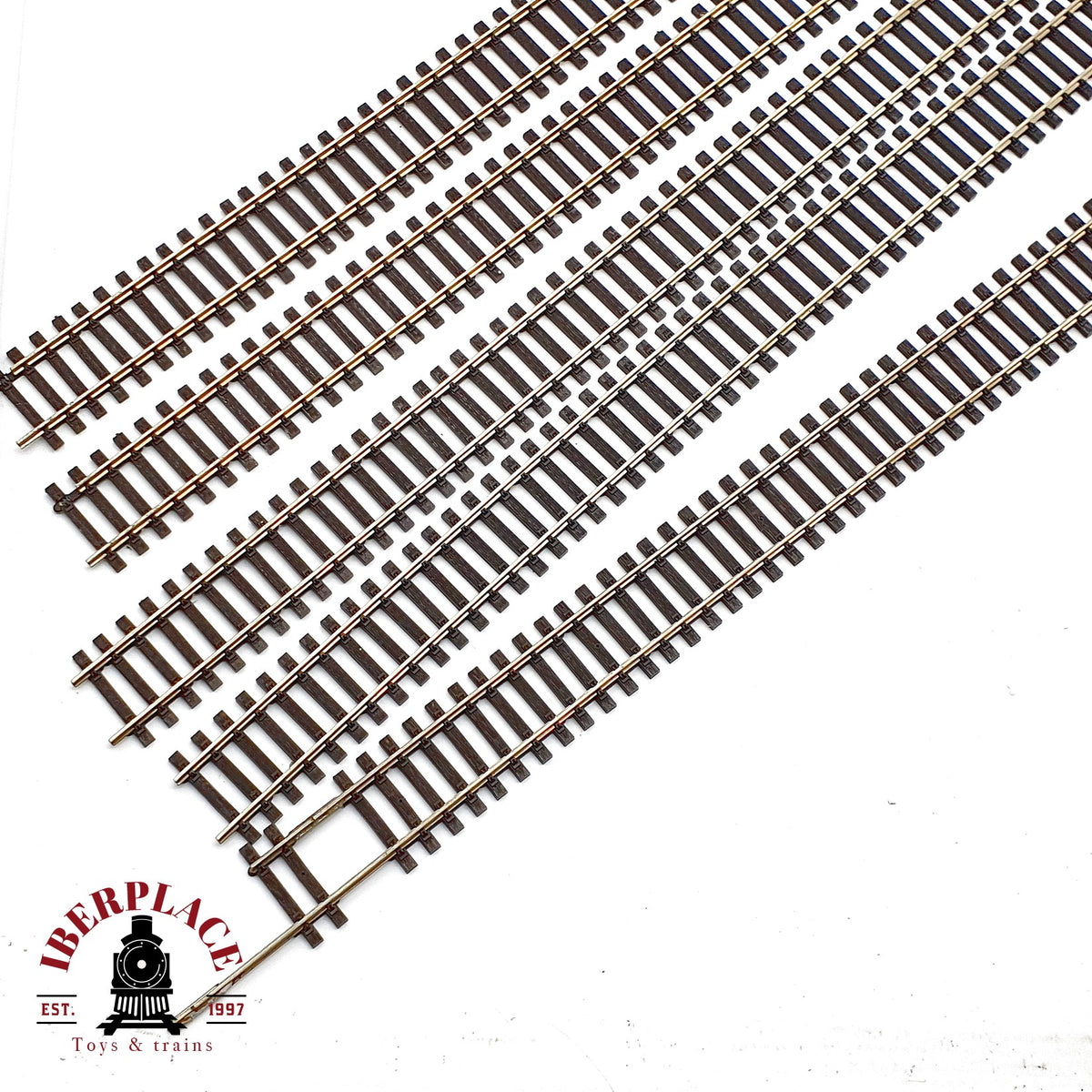 ♻️ 5x Peco SL-100 950581 Lote vias flexibles Flexgleis Code 100 - 🟢 GRADE A 🟡 GRADE B Escala H0 1:87