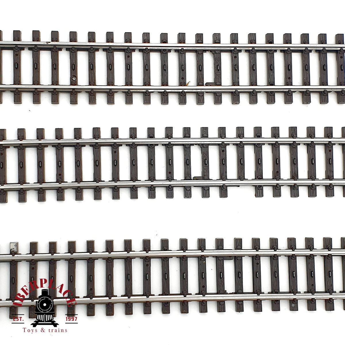 ♻️ Märklin 2205 3x vias flexibles Flexgleis via K 🟢 GRADE A + 🟡 GRADE B Escala H0 1:87